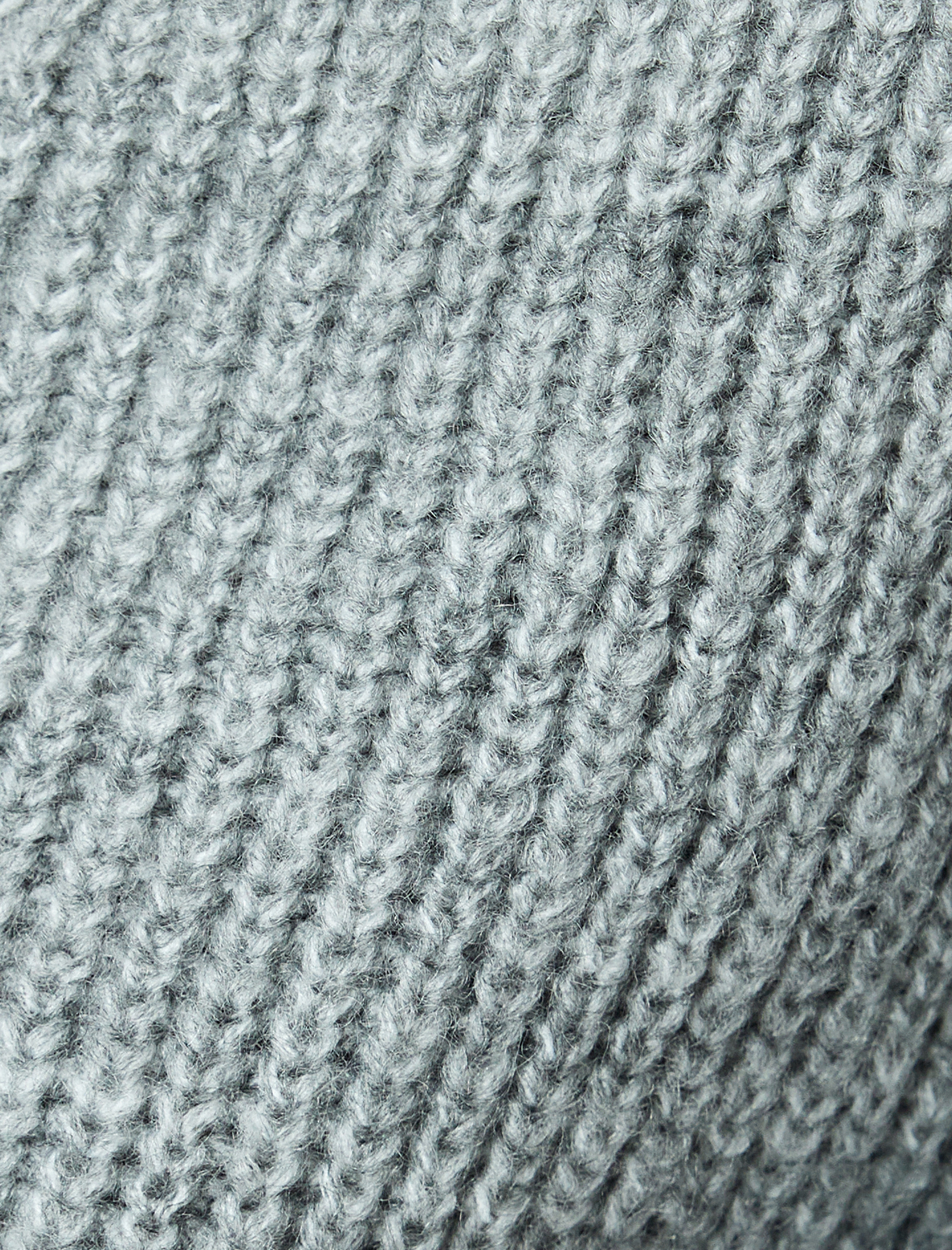 V Yaka Uzun Kollu Oversize Kazak