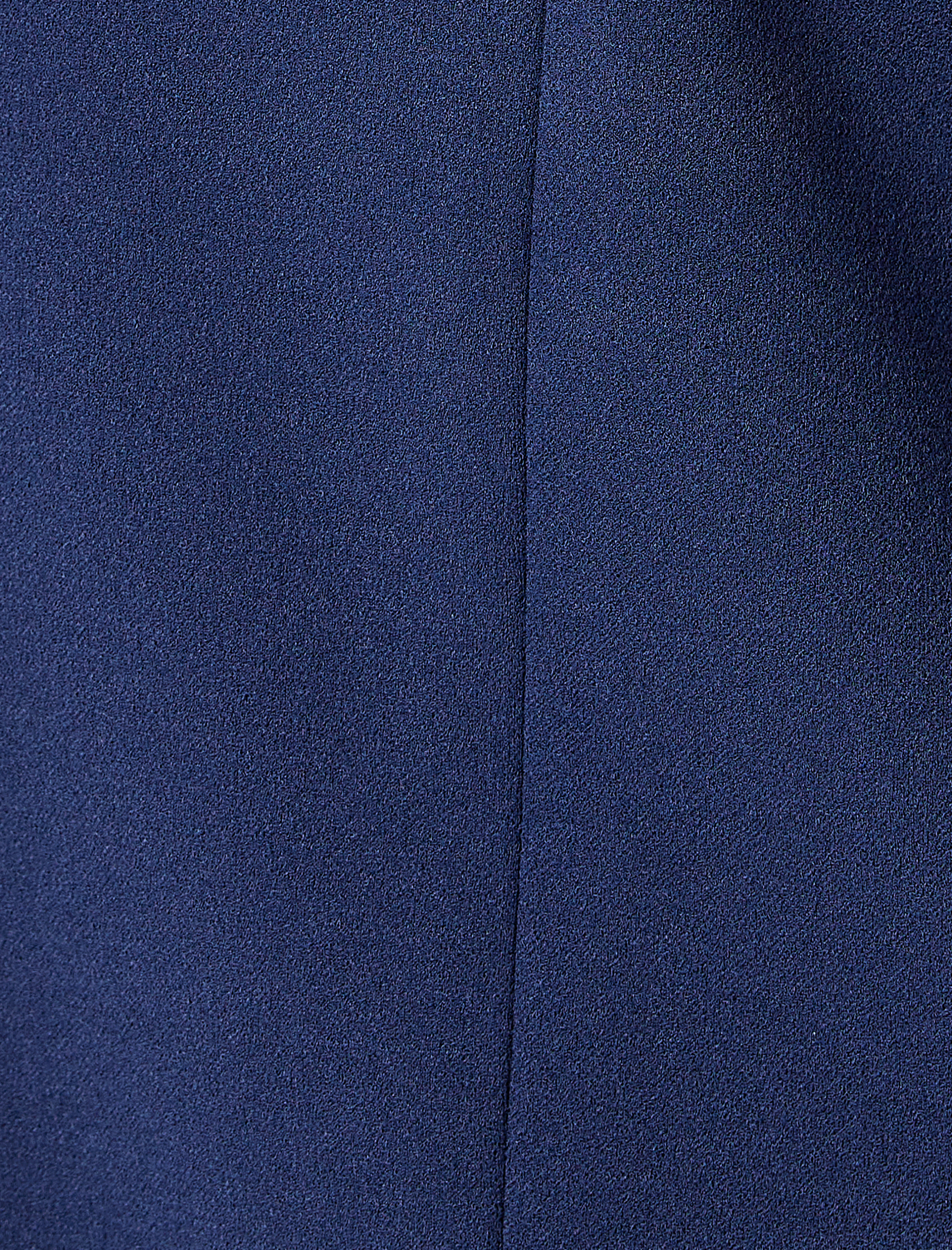   Krep Scuba Kumaş Slim Fit Fermuar Detaylı Mini Polo Yaka Elbise