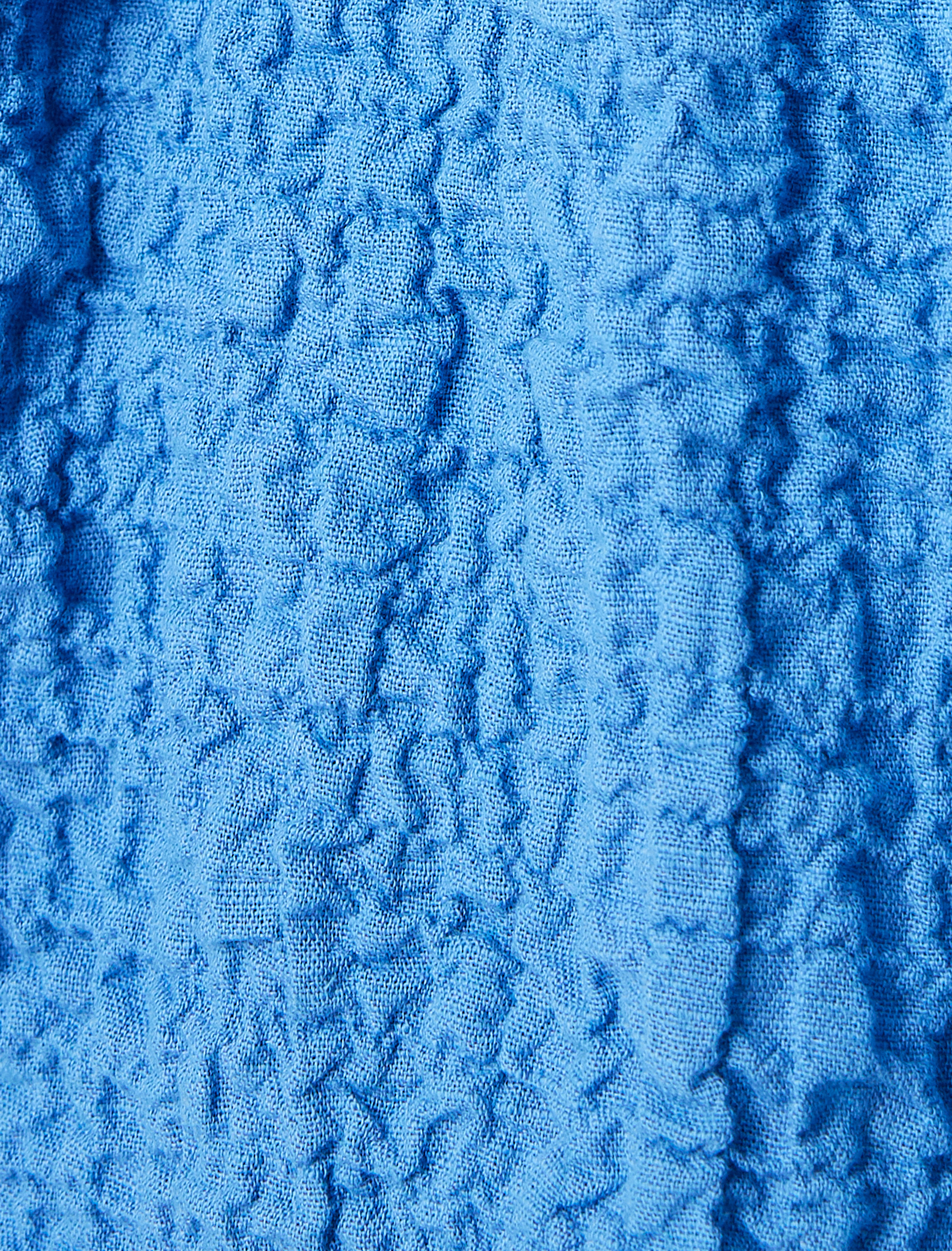   Pamuklu Kemer Detaylı Dokulu Uzun Kollu Kimono