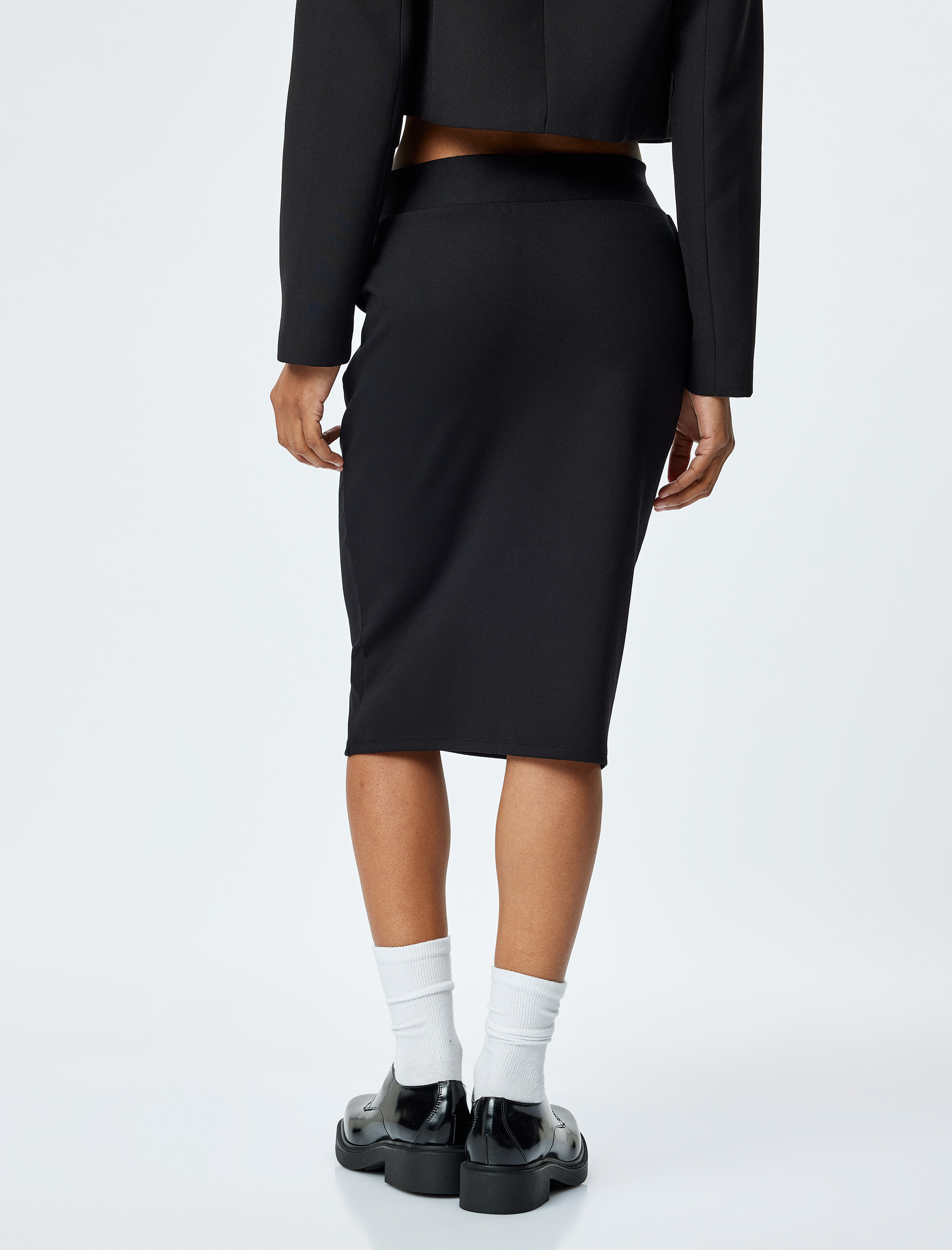 Standart Bel Slim Fit Midi Boy Kalem Etek