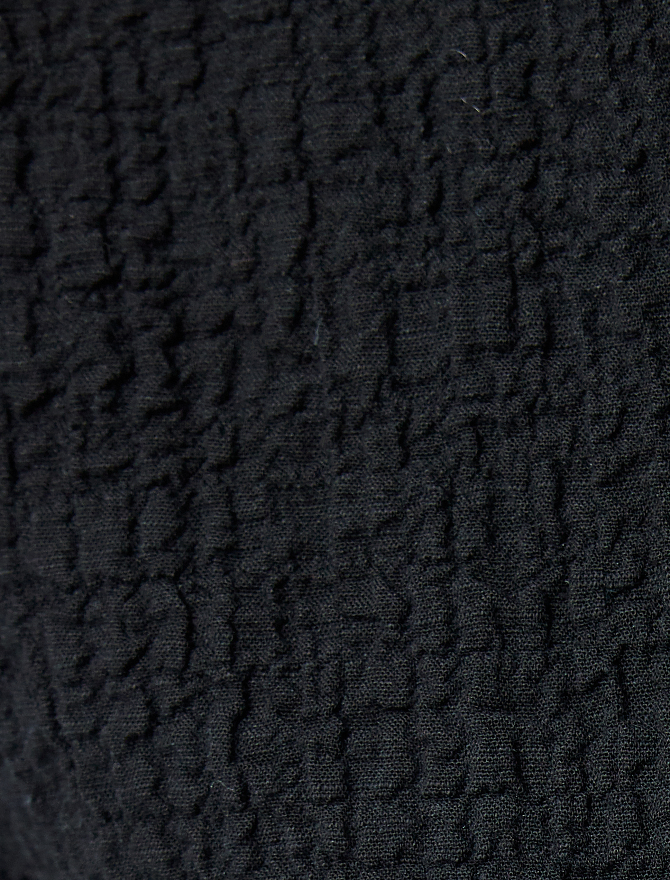   Pamuklu Kemer Detaylı Dokulu Uzun Kollu Kimono