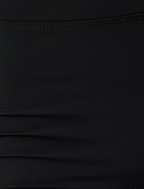 Yüksek Bel İspanyol Paça Slim Fit Spor Tayt_5