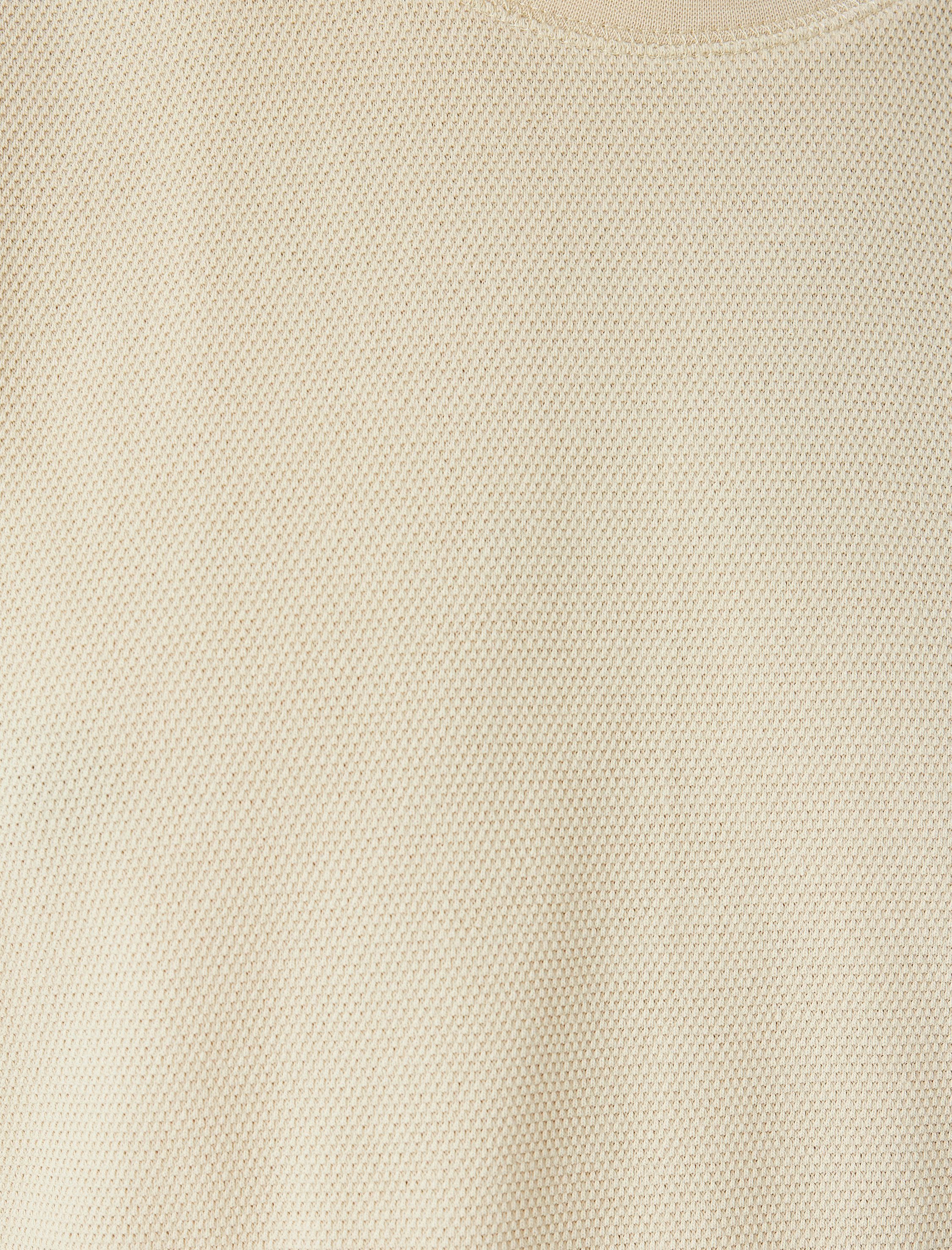   Pamuklu Bisiklet Yaka Oversize Kolsuz Tişört