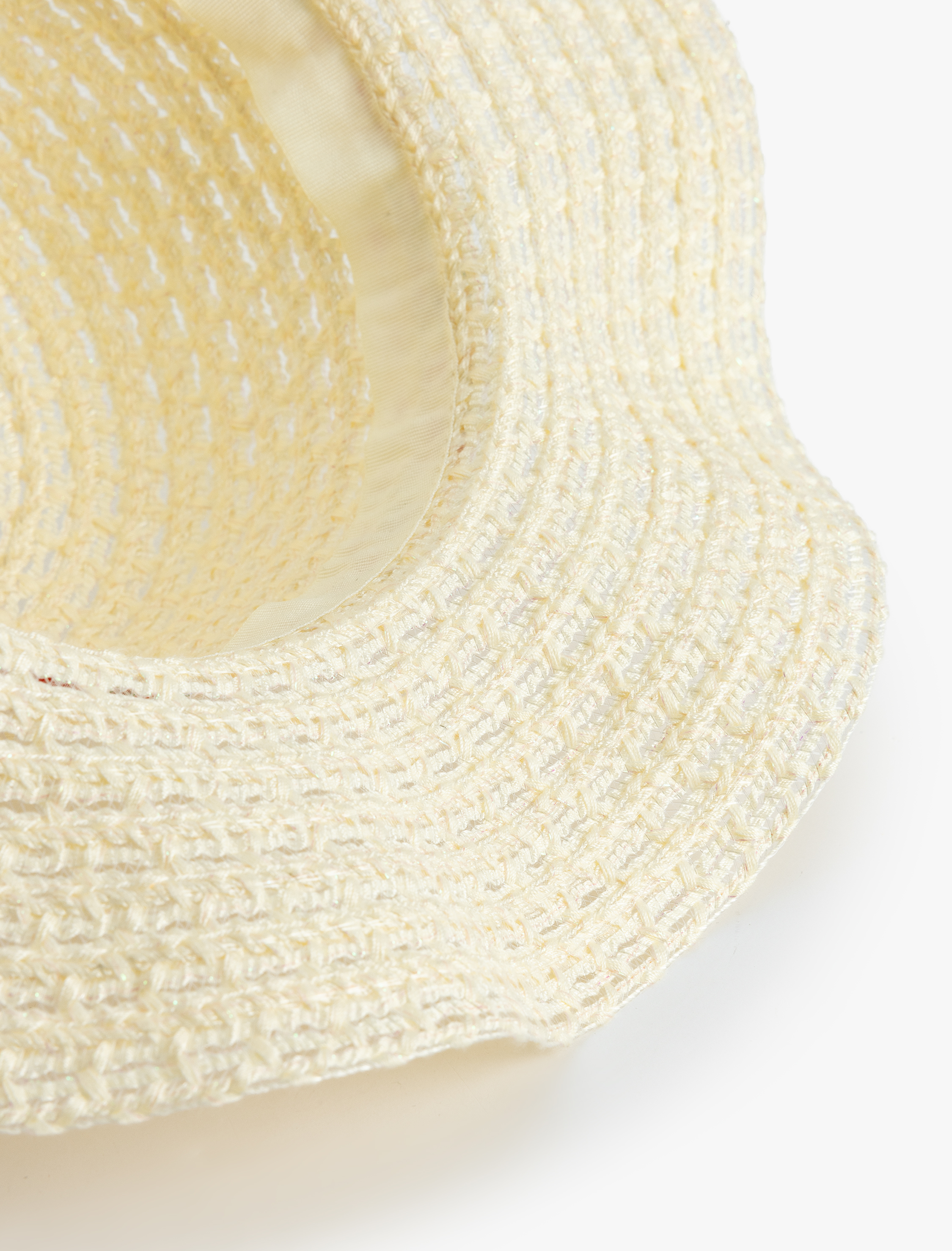  Kız Çocuk Tül Detaylı Kız Çocuk Hasır Şapka