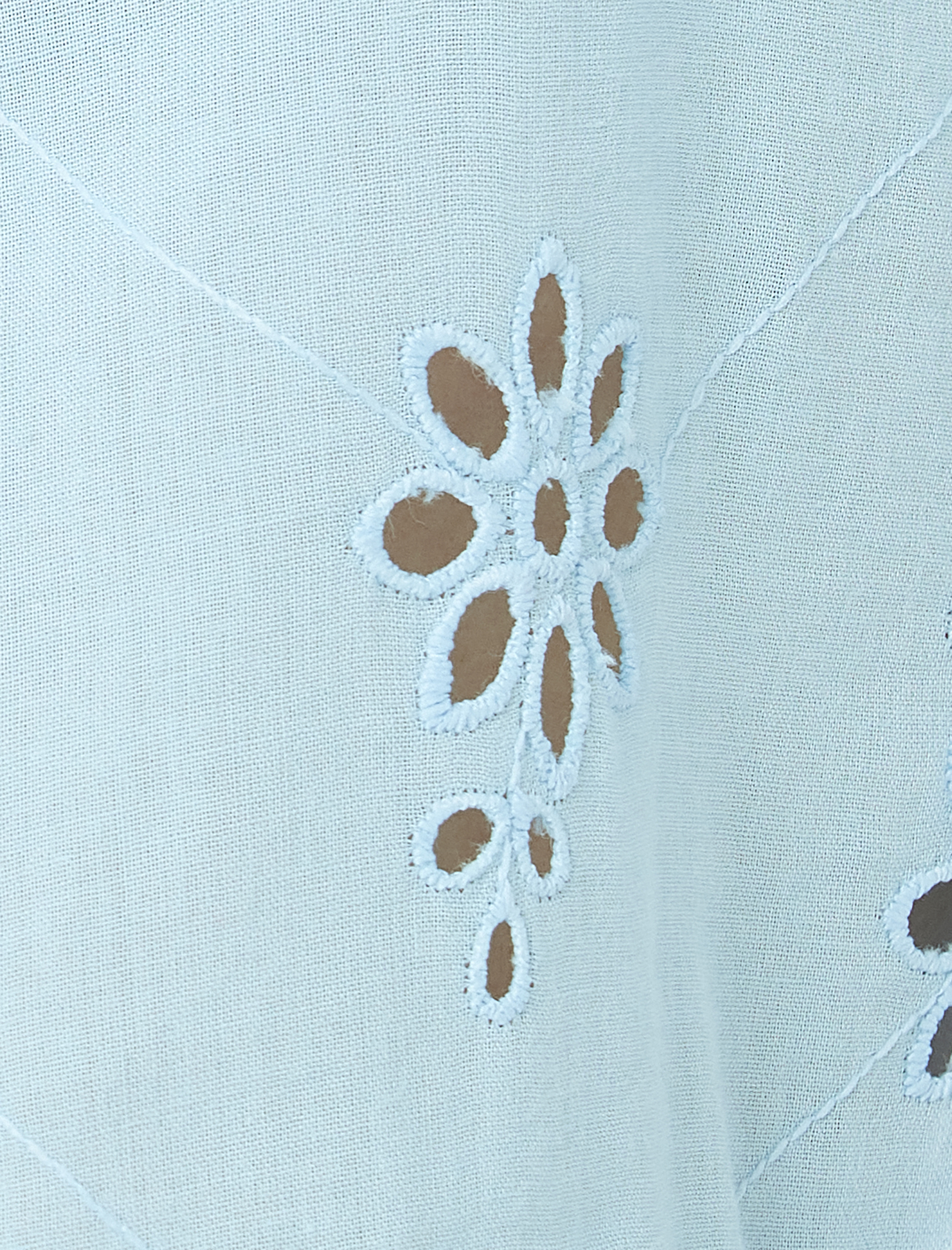   Balon Kol Bağlama Detaylı Crop Fisto Bluz