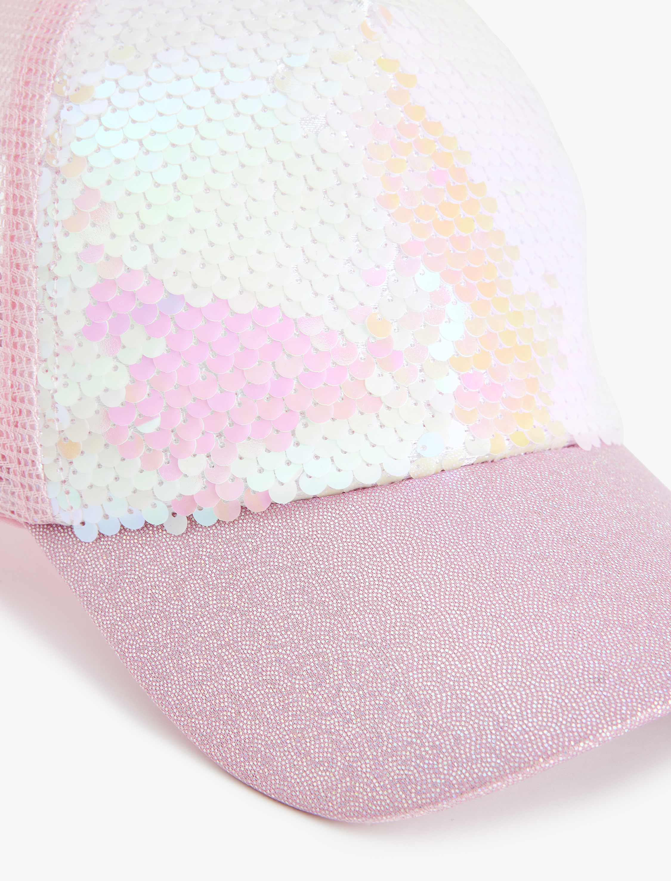  Kız Çocuk Pullu Payetli Kep Şapka