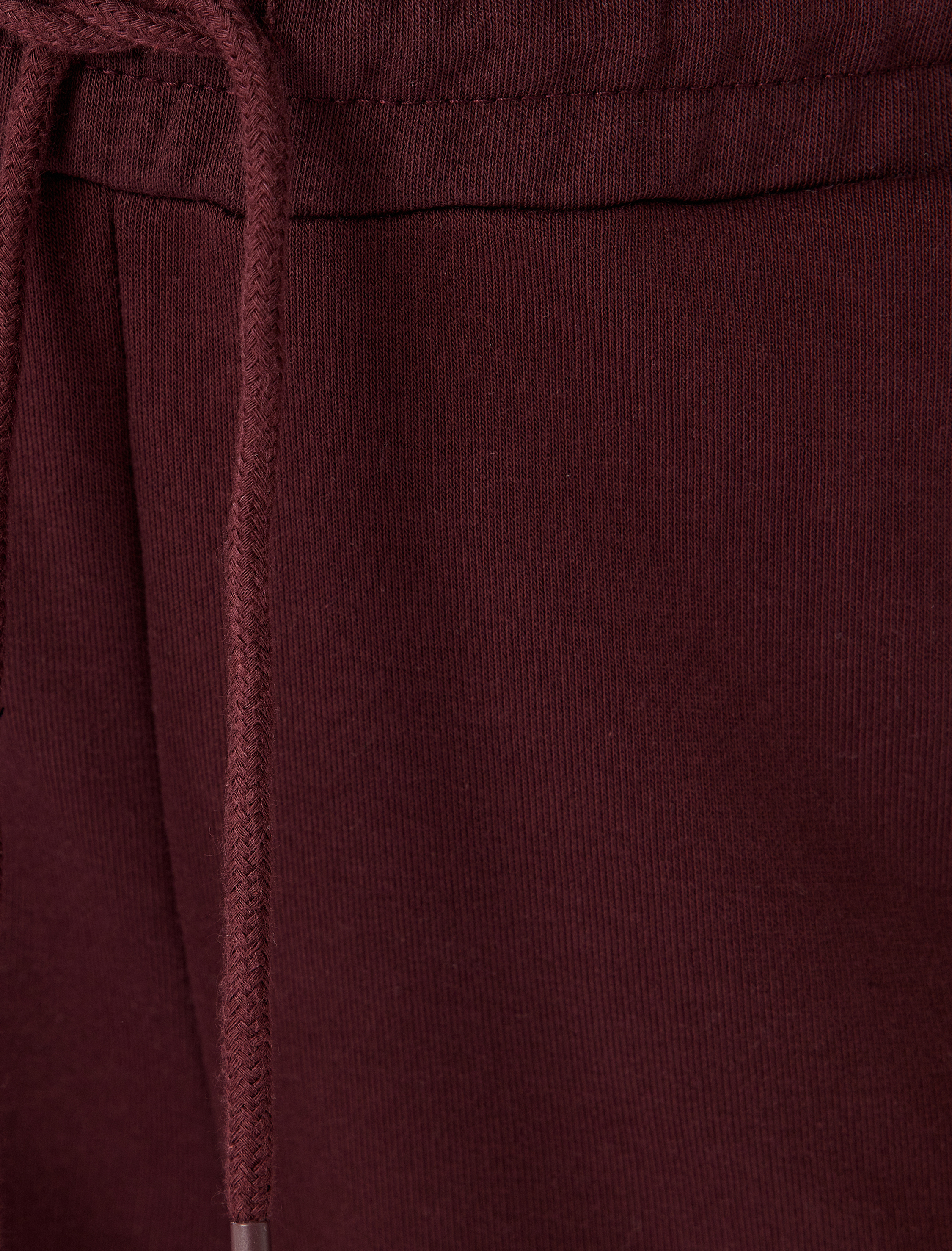   Şardonlu Beli Bağcıklı Yüksek Bel Cepli Eşofman Altı