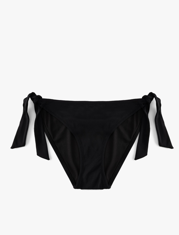 Yanları Bağlama Detaylı Bikini Altı_0