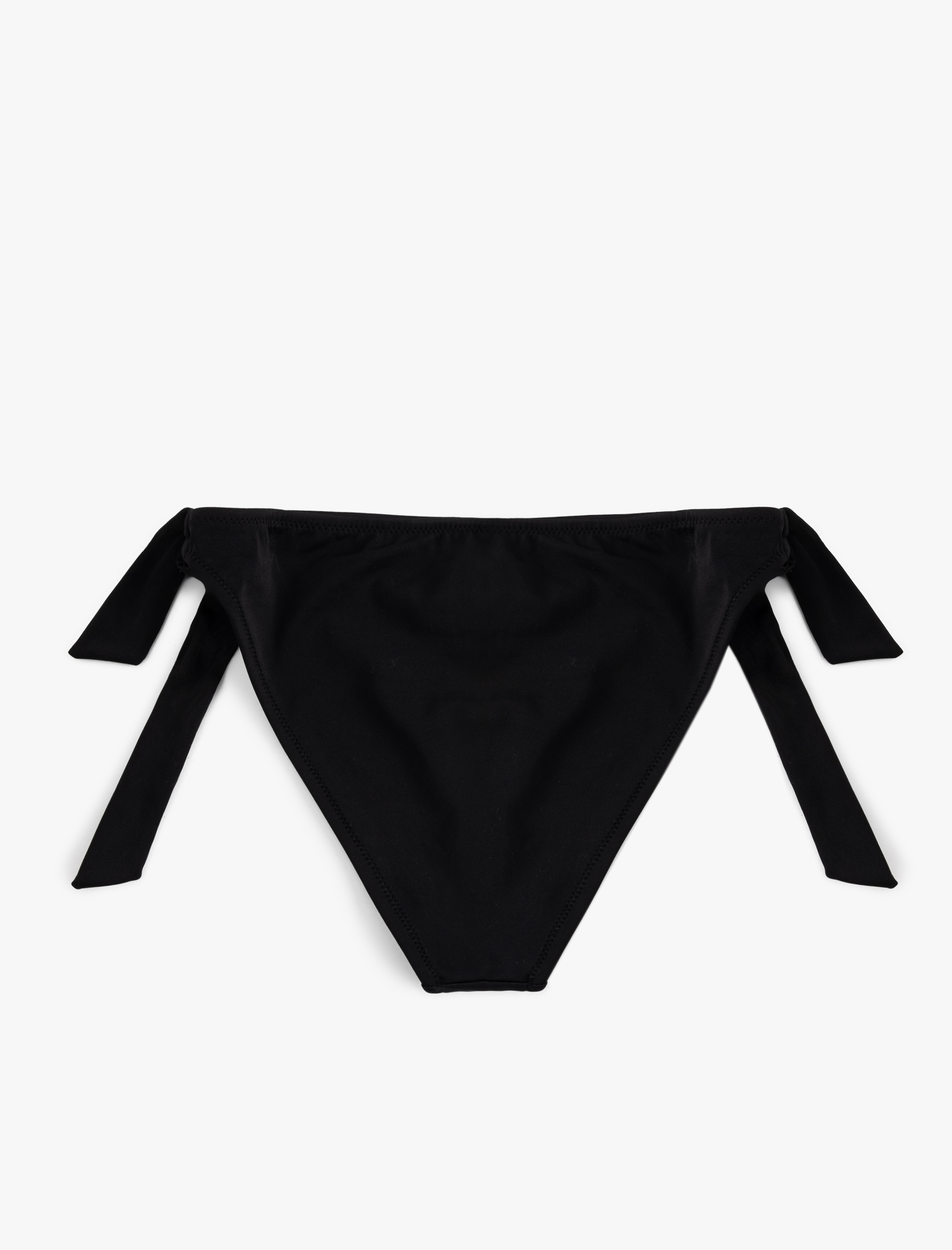   Yanları Bağlama Detaylı Bikini Altı