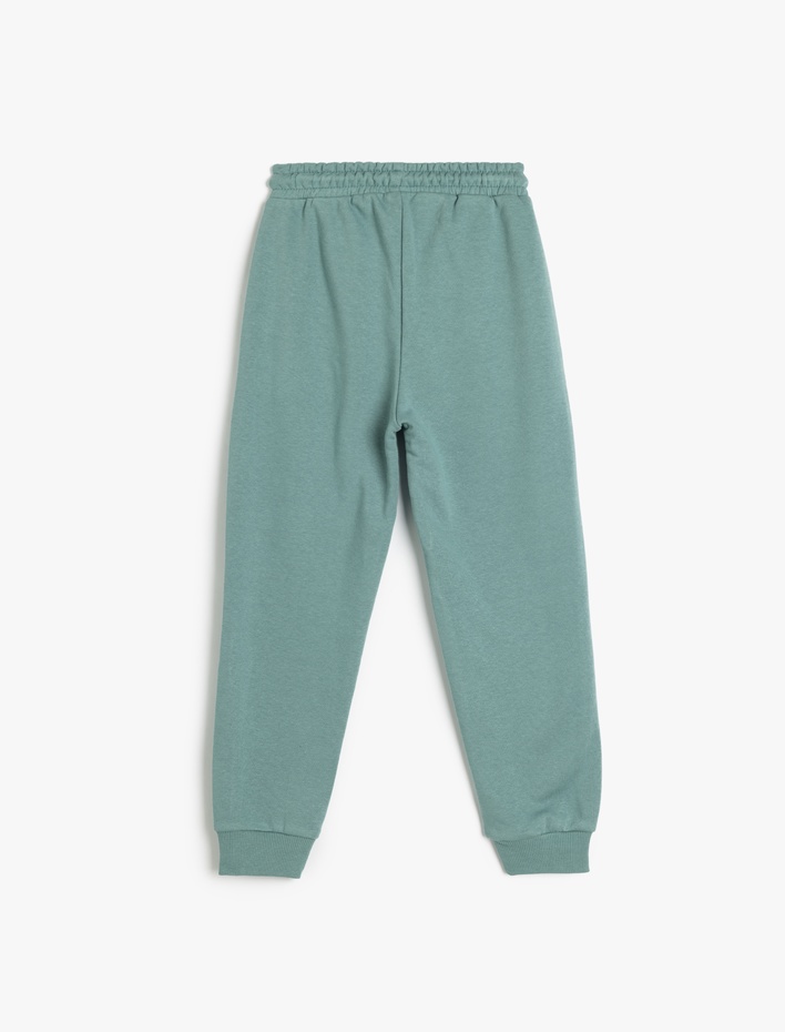 Erkek Çocuk Baskılı Cepli Lastikli Paça Jogger Eşofman Altı