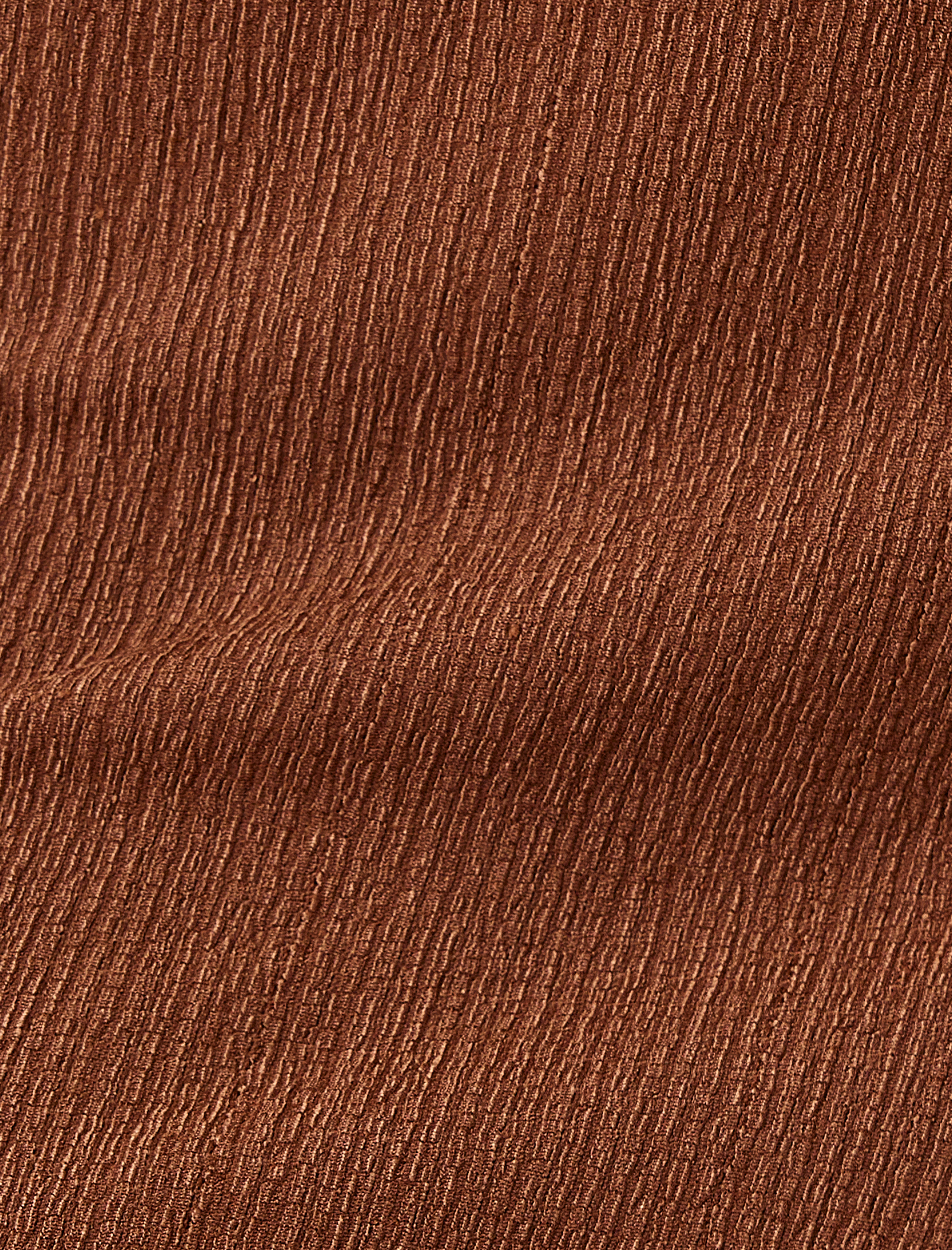   Beli Bağcıklı Yüksek Bel Bol Paça Bürümcük Rahat Kalıp Pantolon