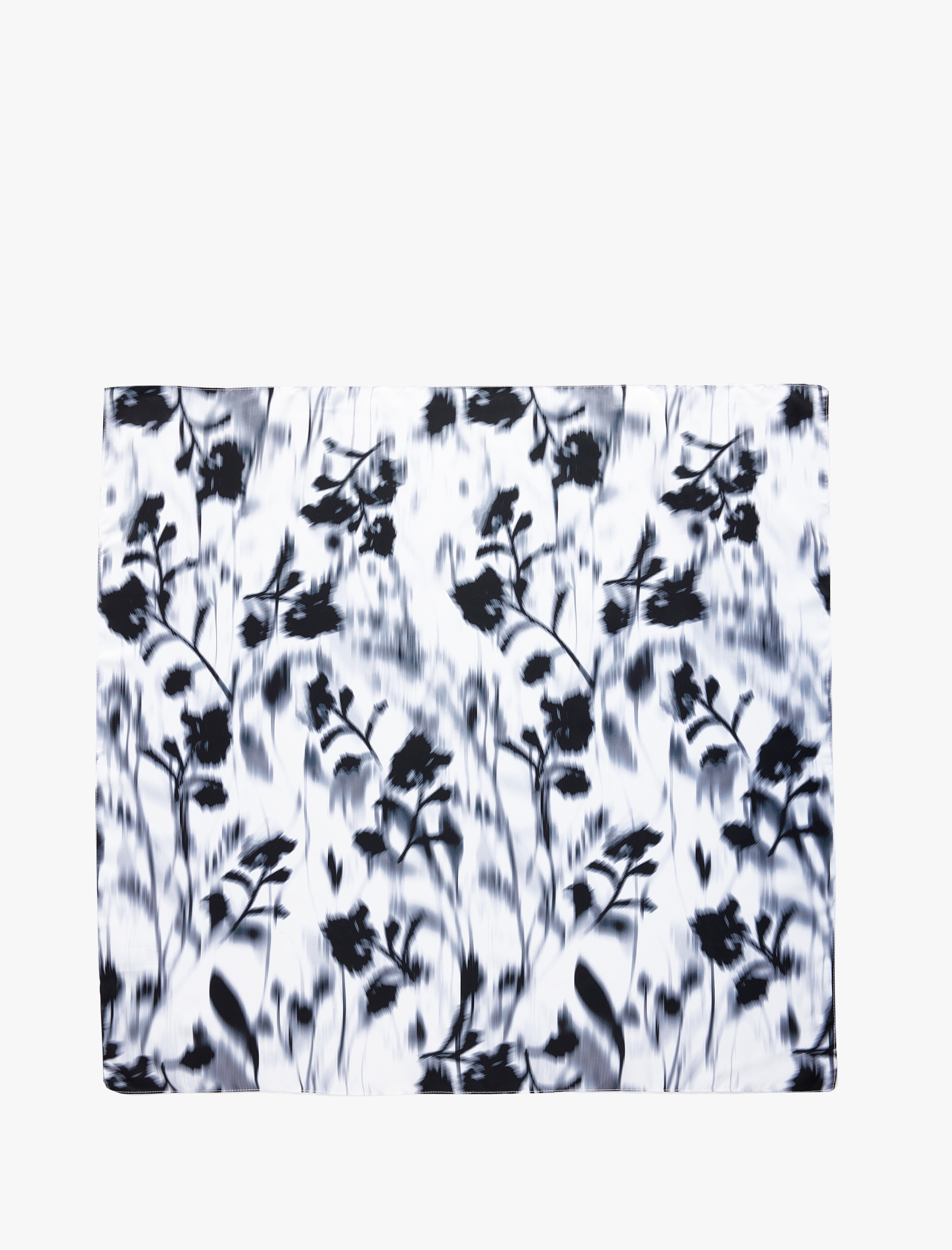  Kadın Soyut Desenli Kare Şal