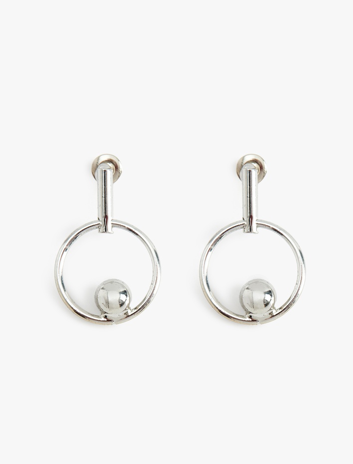 Kadın Sallantılı Geometrik Küpe