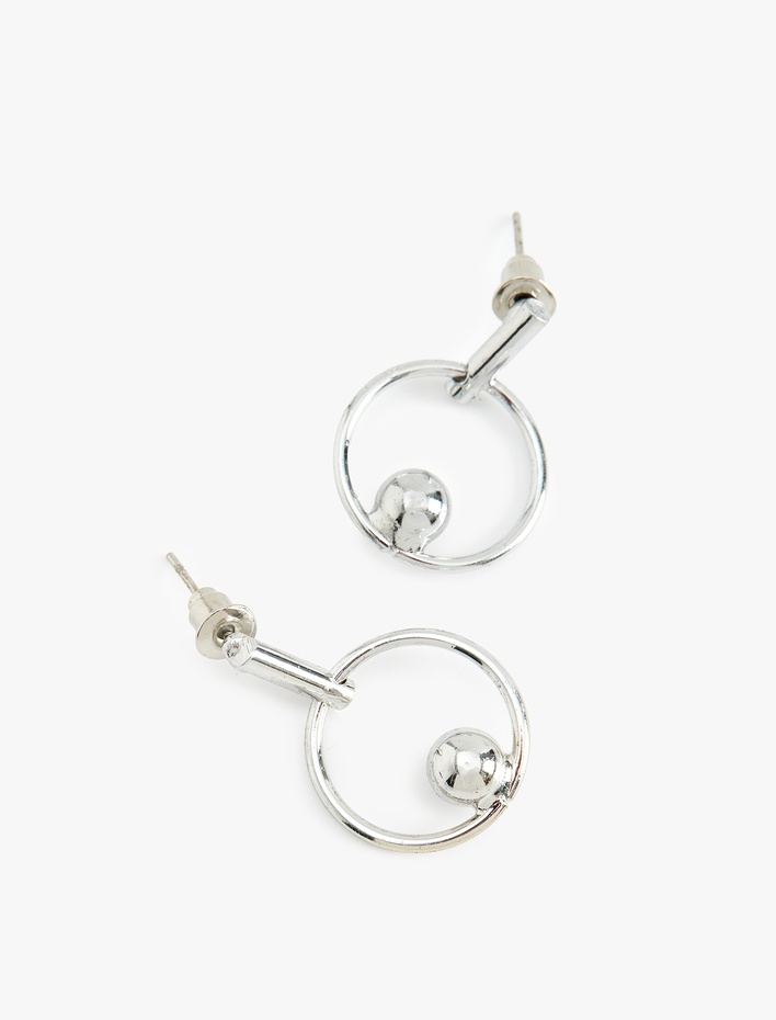 Kadın Sallantılı Geometrik Küpe