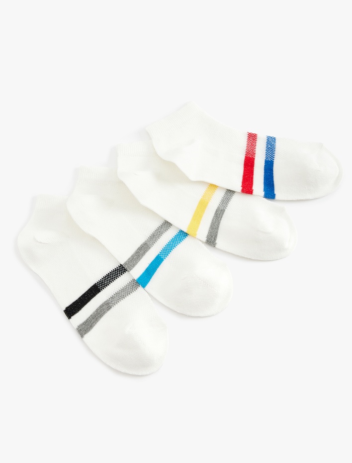 Erkek Çocuk Çorap Seti 4’lü Çizgili