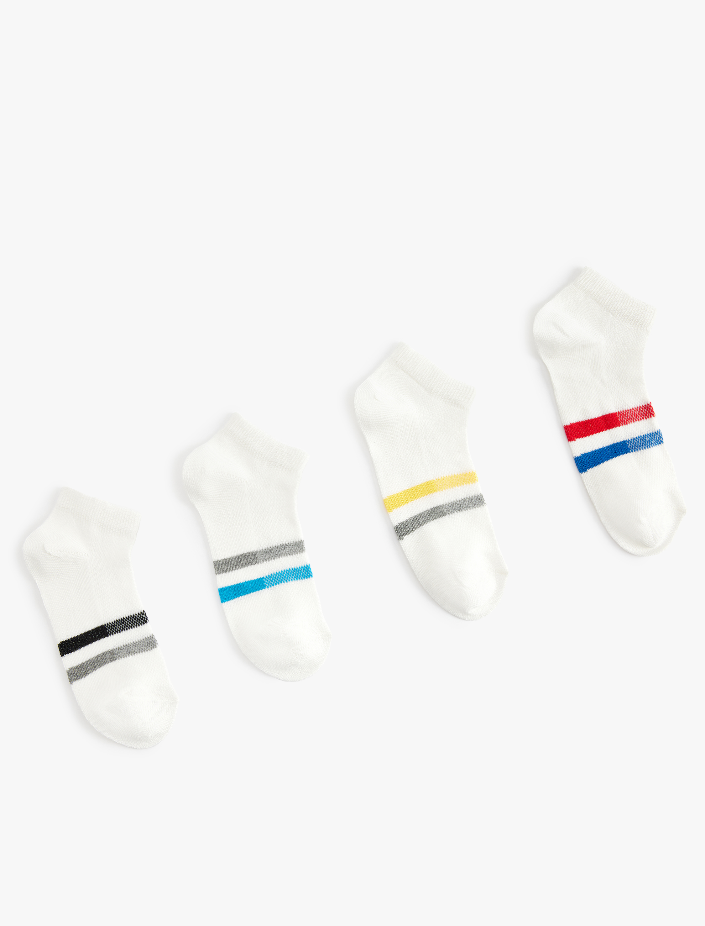  Erkek Çocuk Çorap Seti 4’lü Çizgili