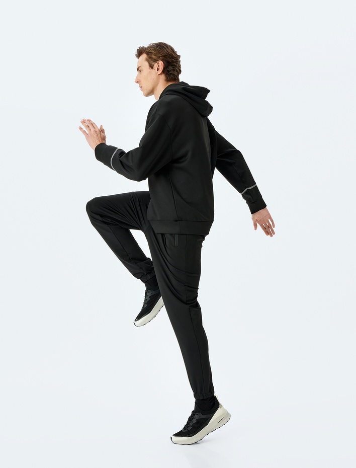  Beli Bağcıklı Lastikli Paça Jogger Spor Eşofman Altı