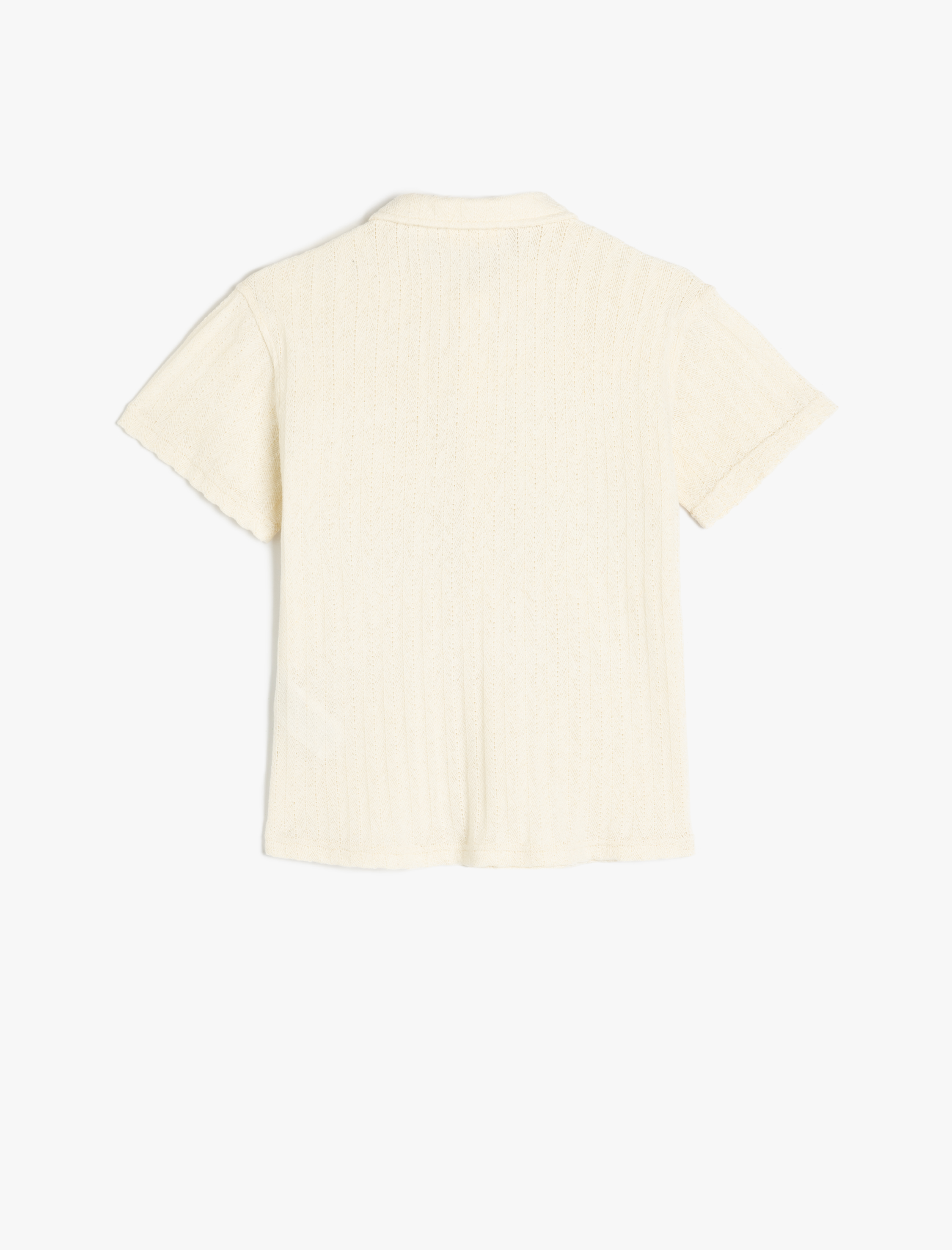  Erkek Çocuk Kısa Kollu Pamuklu Polo Yaka Oversize Tişört