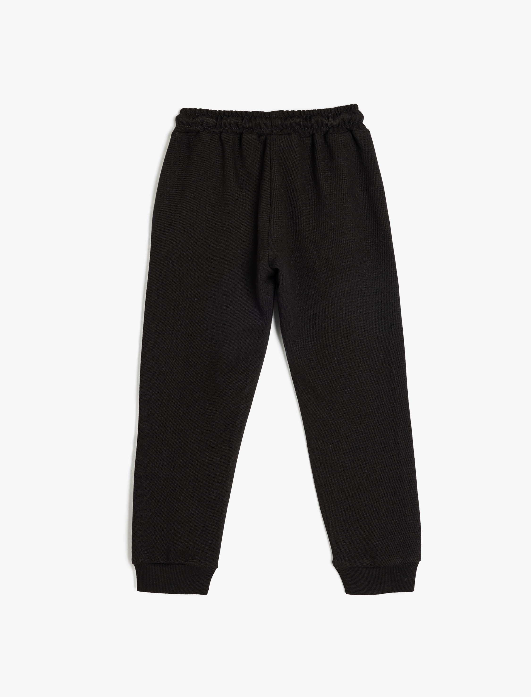  Erkek Çocuk Basic Eşofman Altı Beli Bağlamalı Cep Detaylı Pamuklu