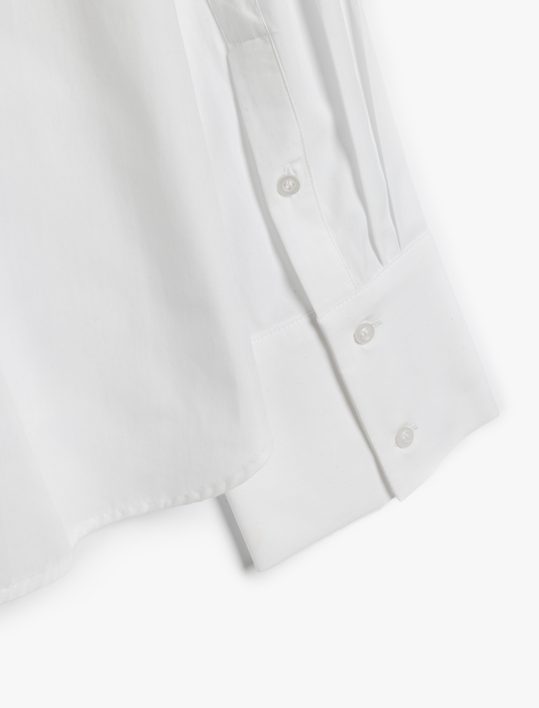   Rahat Kalıp Klasik Yaka Pamuklu Uzun Kollu Gömlek