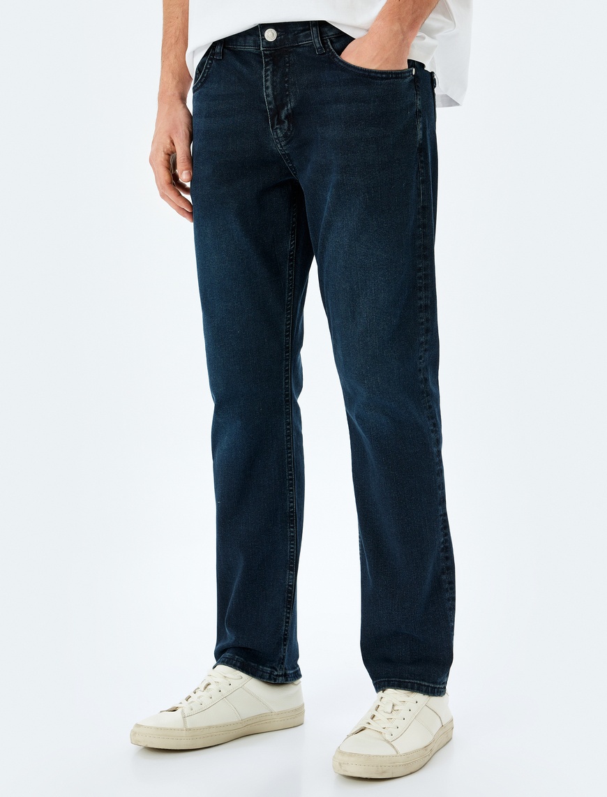   Straight Fit Kot Pantolon - Mark Jean