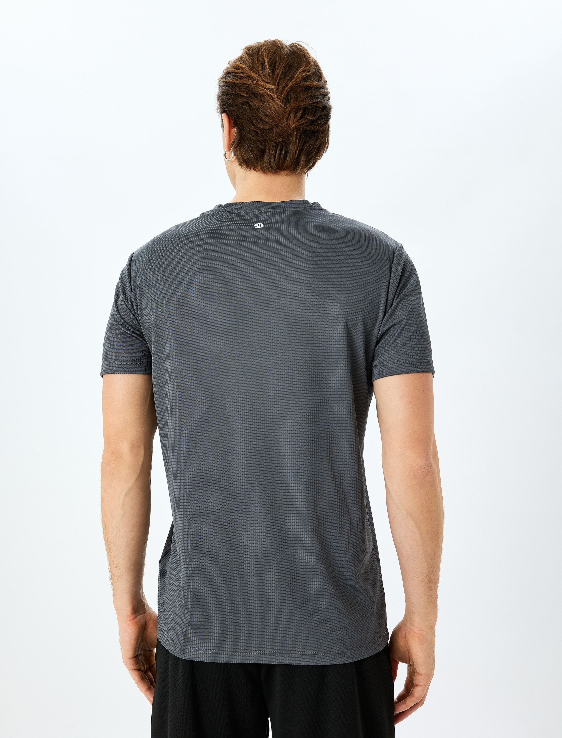   Bisiklet Yaka Kısa Kollu Spor Tişört