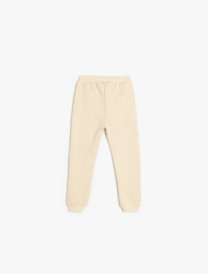 Erkek Bebek Pamuklu Beli Bağcıklı Basic Jogger Eşofman Altı