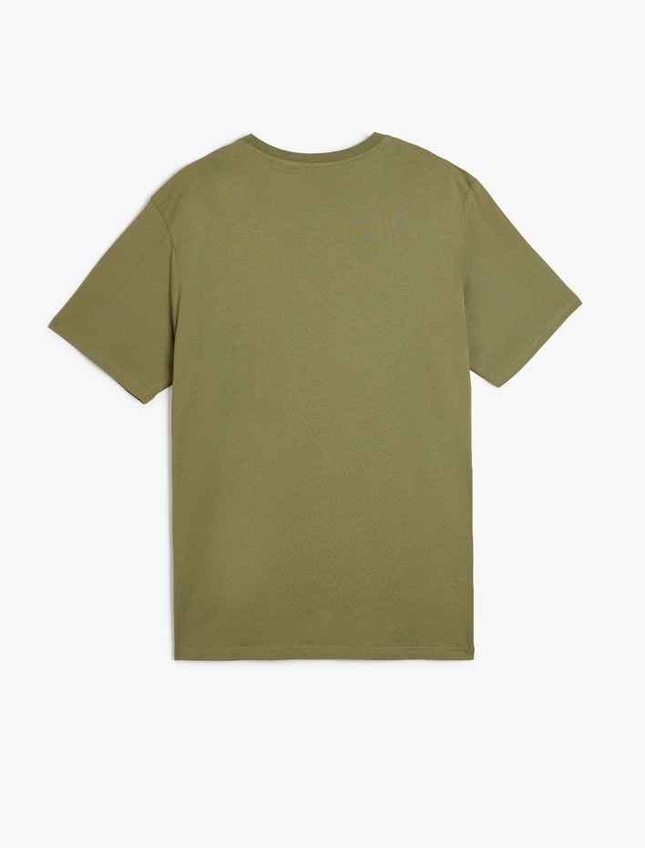  Bisiklet Yaka Pamuklu Regular Fit Kısa Kollu Basic Tişört