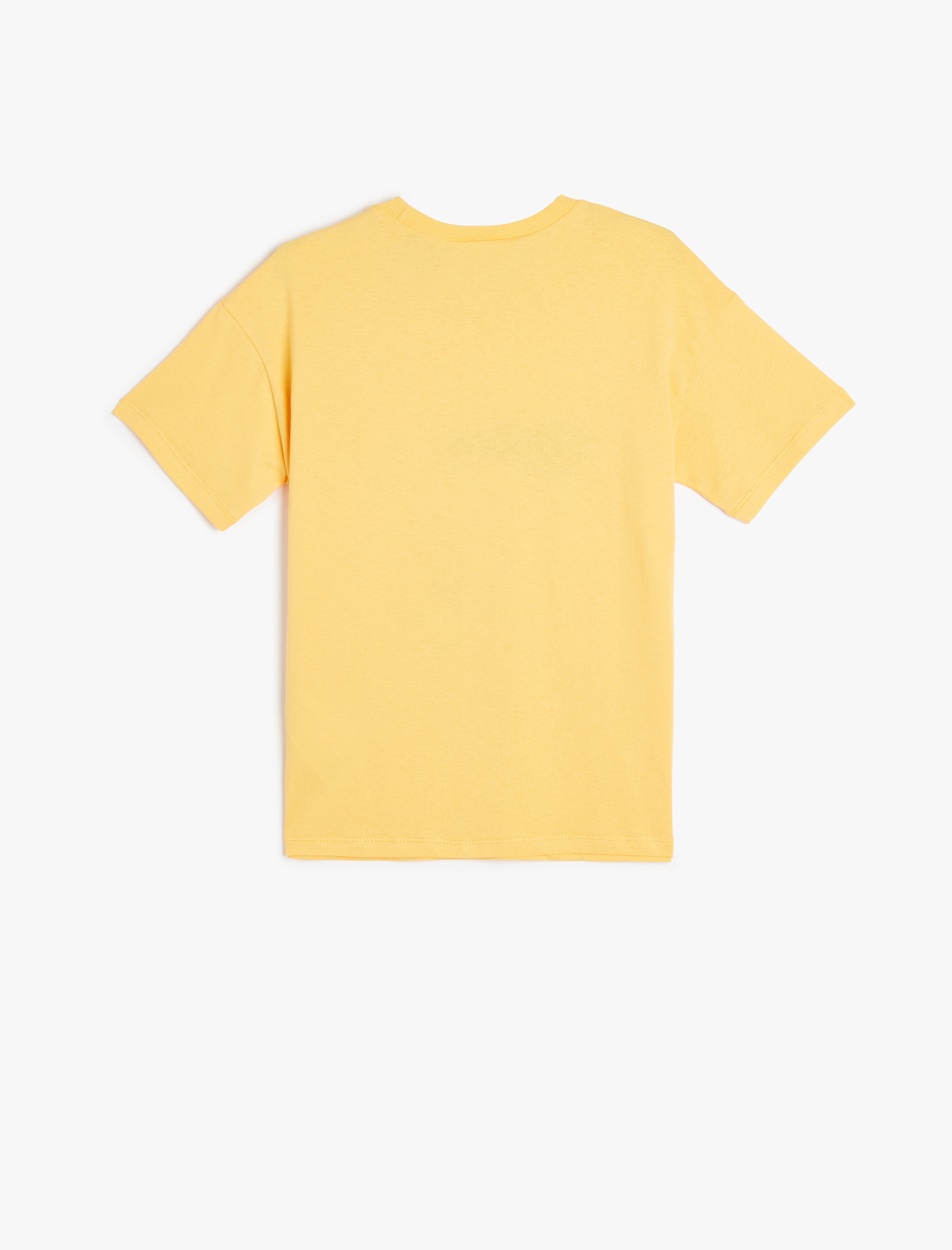  Erkek Çocuk Bugs Bunny Baskılı Bisiklet Yaka Lisanslı Oversize Pamuklu Tişört