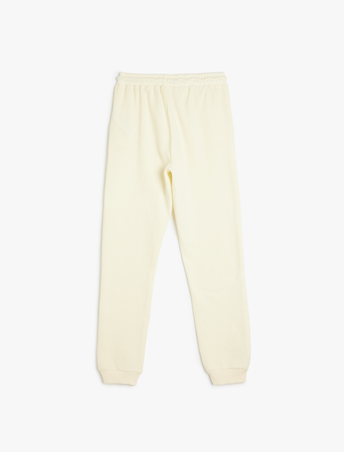 Erkek Çocuk Basic Eşofman Altı Beli Bağlamalı Cep Detaylı Pamuklu