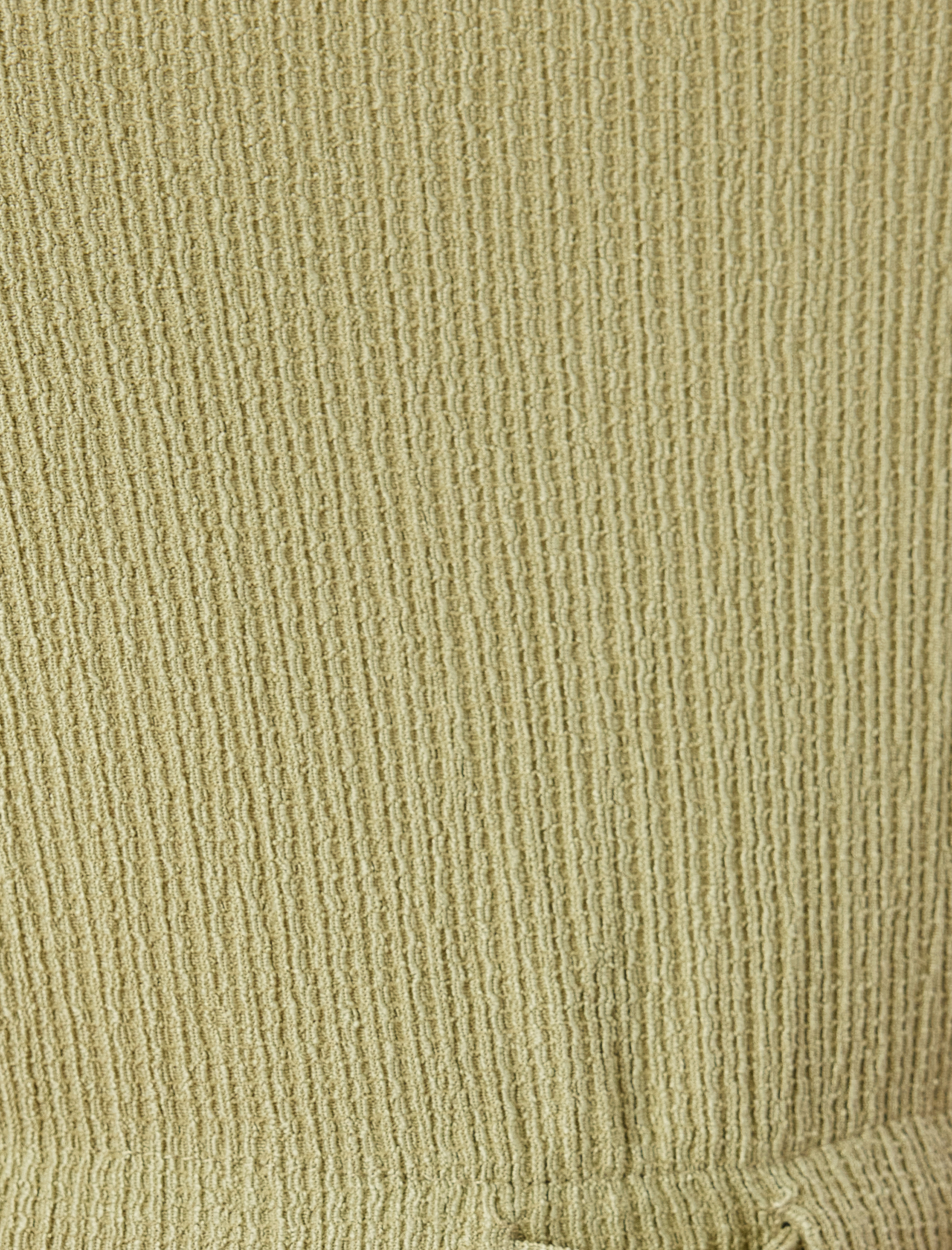 Midi Boy Bürümcük Volanlı Beli Bağcıklı İp Askılı Elbise Bürümcük