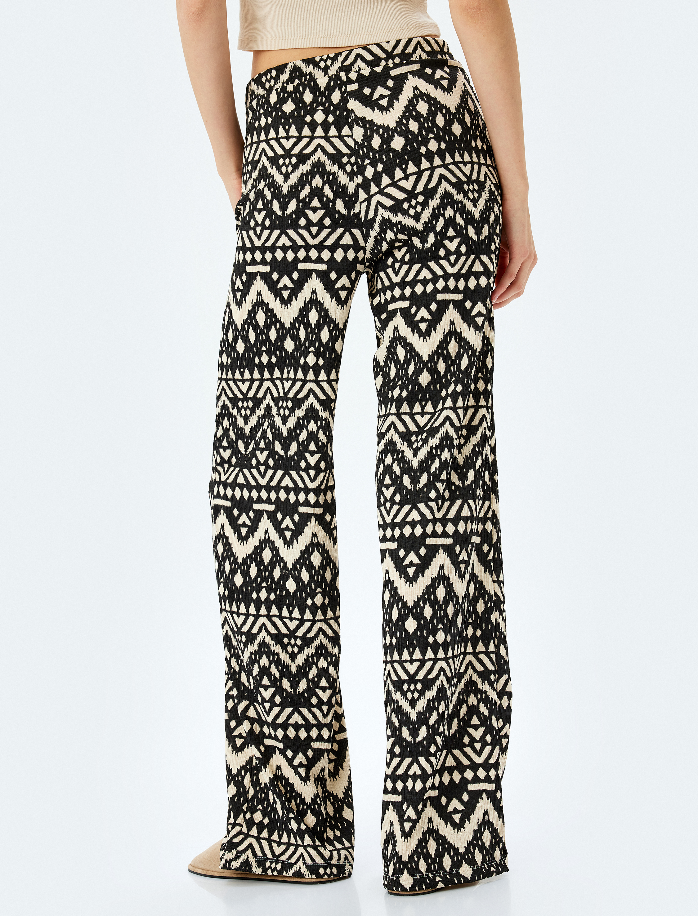   Bürümcük Regular Fit Desenli Pantolon Bürümcük