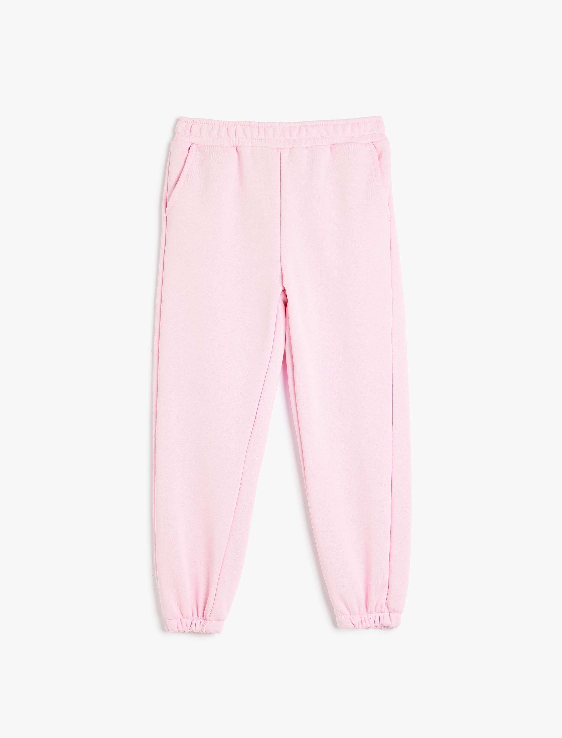 Koton Beli Lastikli Cep Detaylı Basic Jogger Eşofman Altı -1