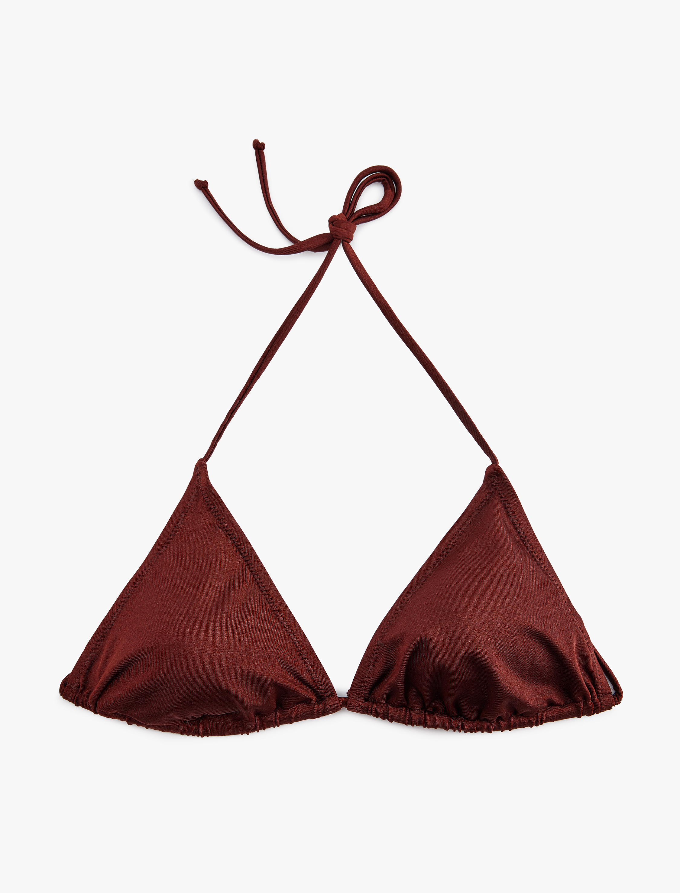 Koton Kadın Astarlı Pedli Üçgen Bikini Üstü -1