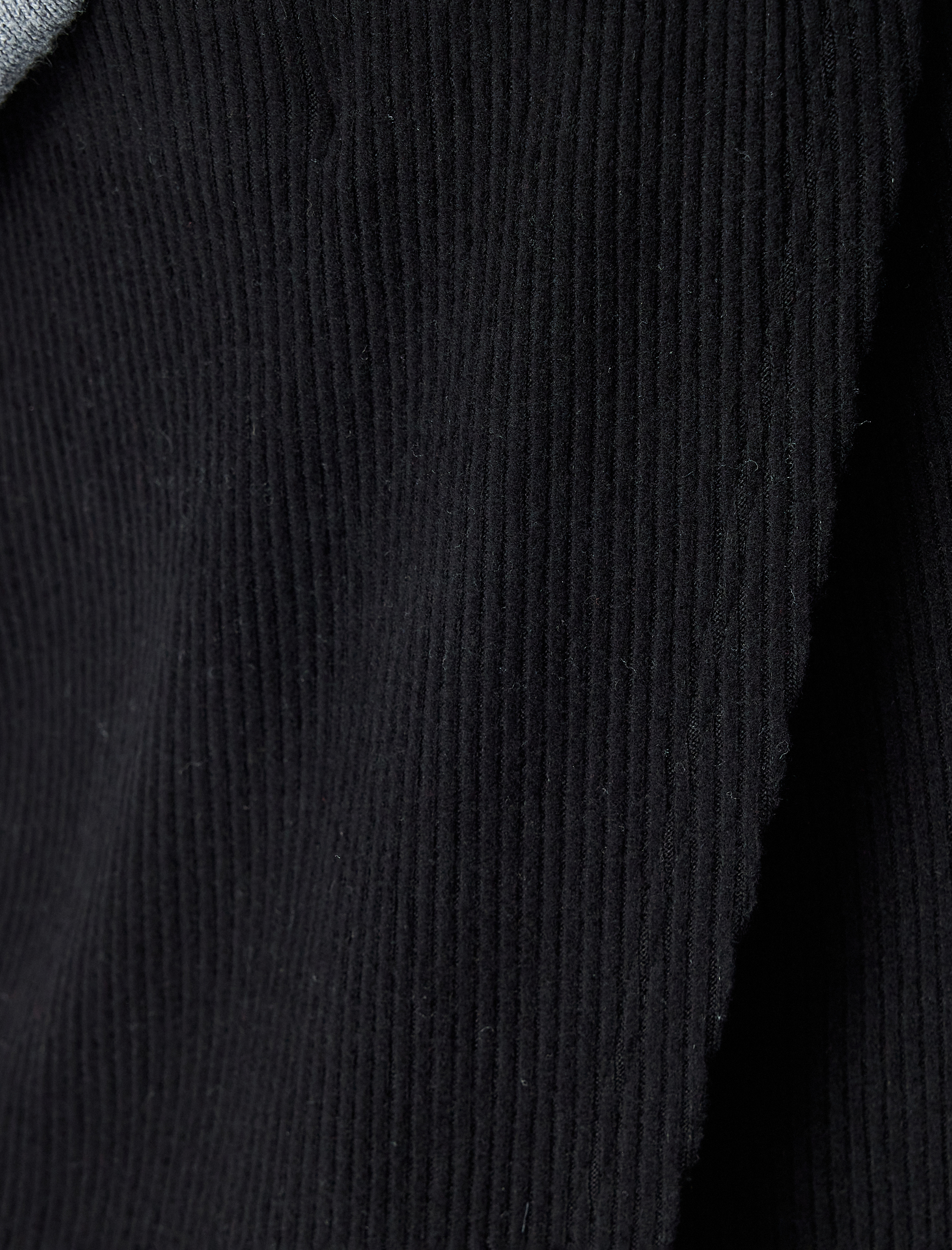   Fitilli Kadife Asimetrik Kruvaze Midi Boy Etek