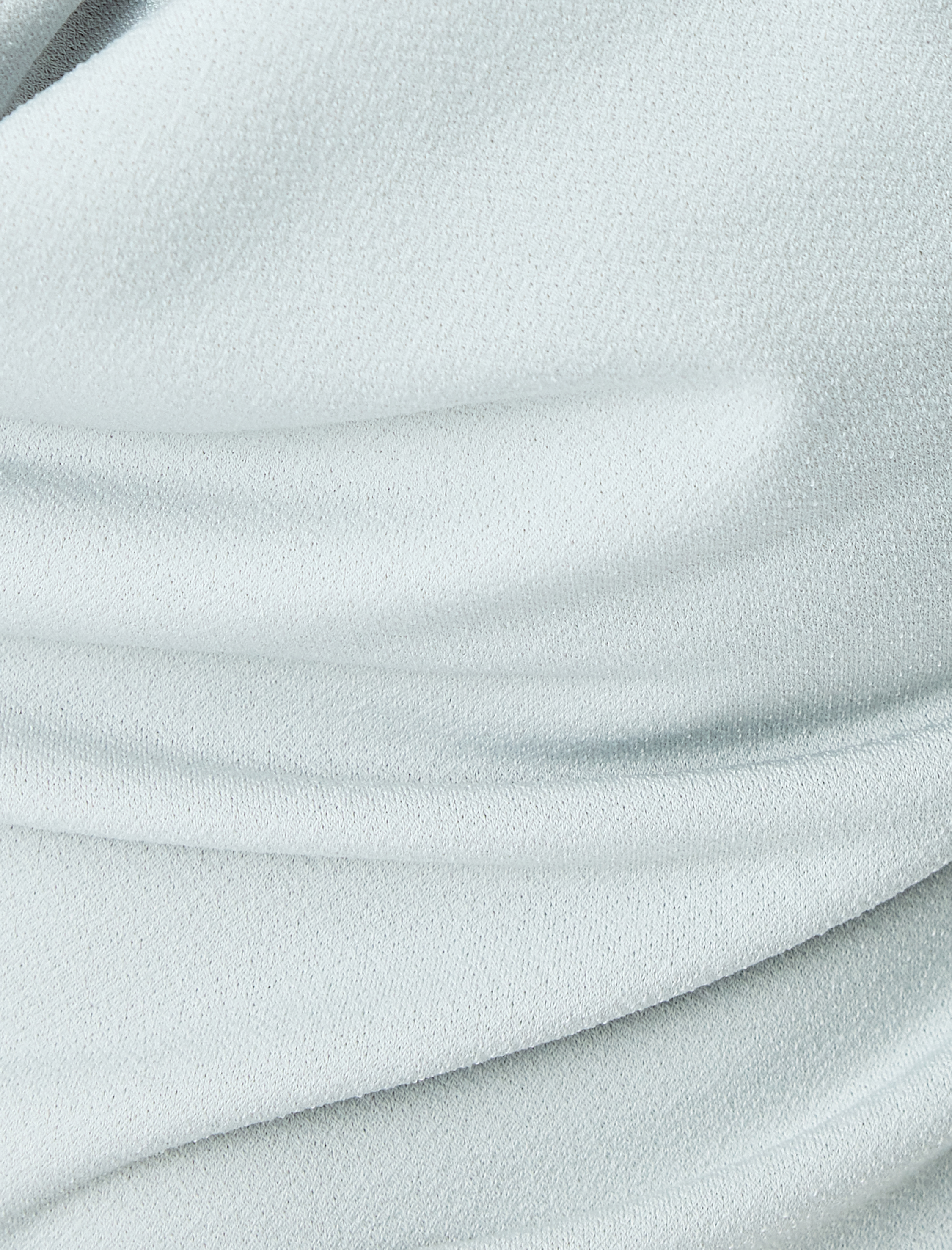   Uzun Kollu Slim Fit Drapeli Degaje Yaka Bluz