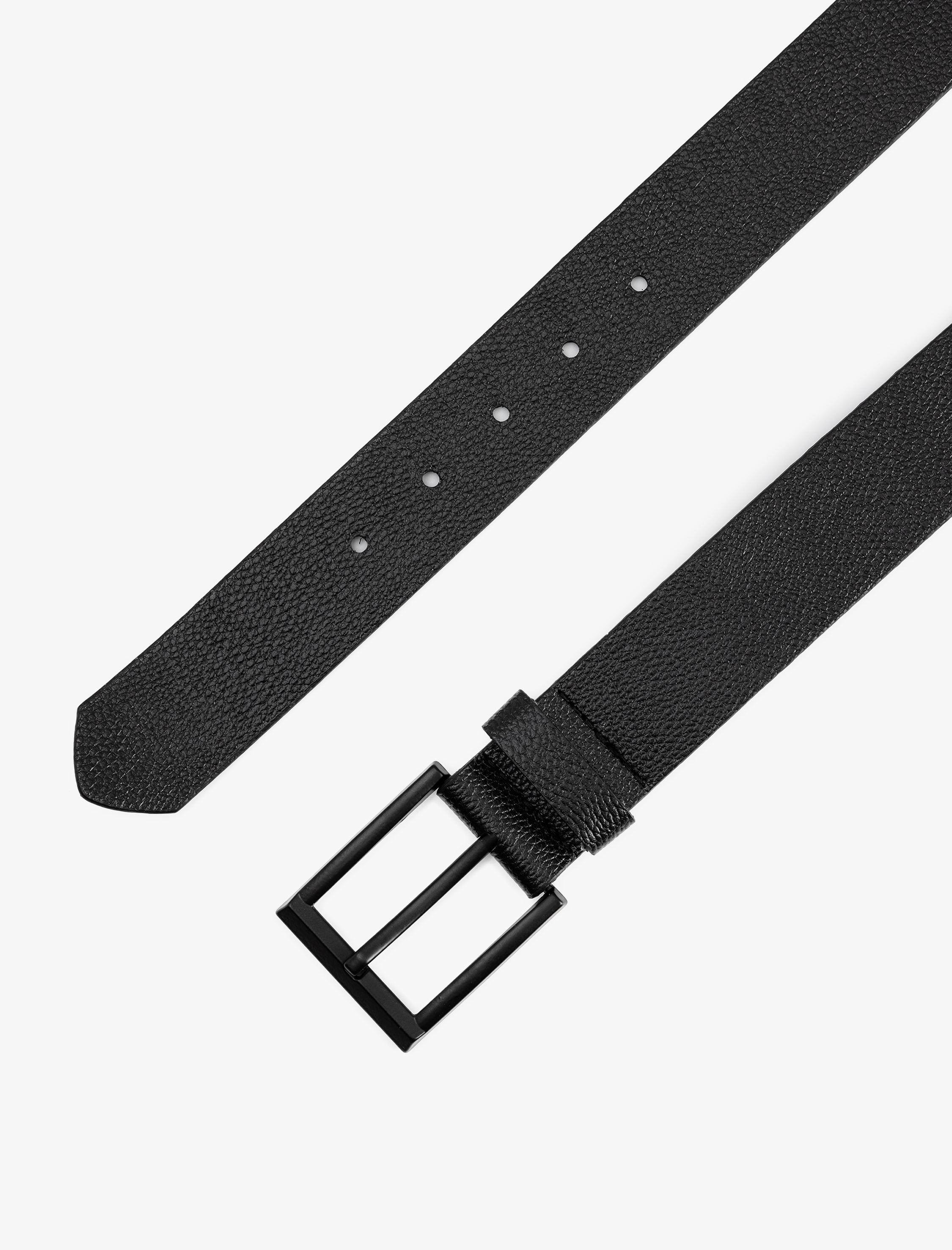  Erkek Geometrik Tokalı Suni Deri Kemer