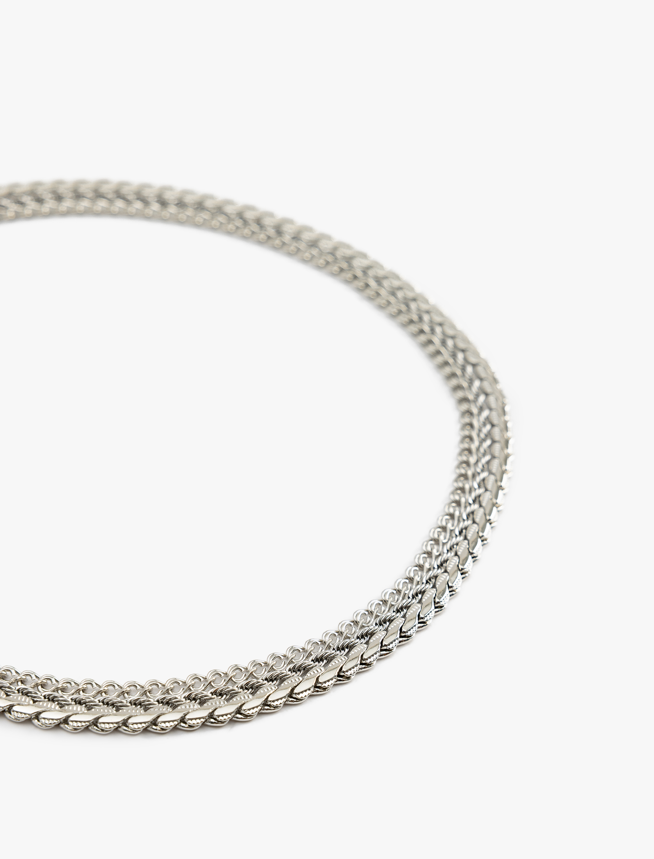  Kadın Kalın Zincir Kolye