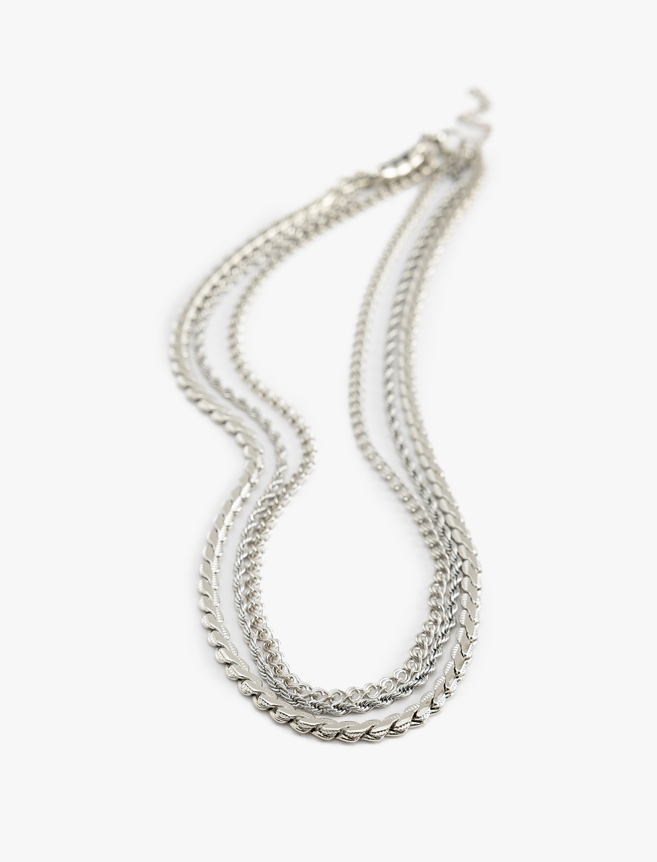  Kadın Kalın Zincir Kolye