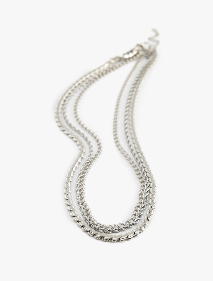 Kadın Kalın Zincir Kolye