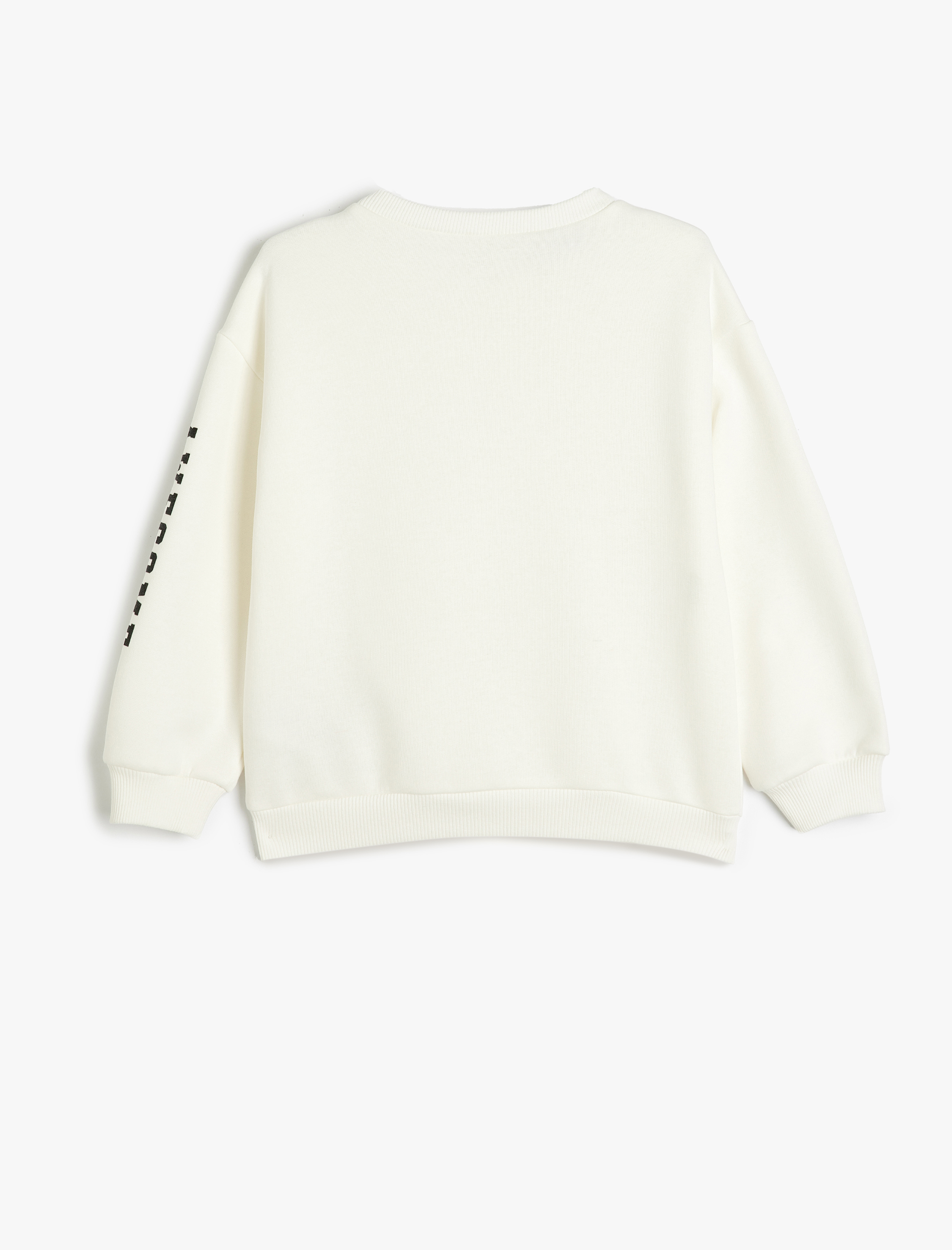  Kız Çocuk Tweety Sweatshirt Lisanslı Bisiklet Yaka Uzun Kollu Şardonlu