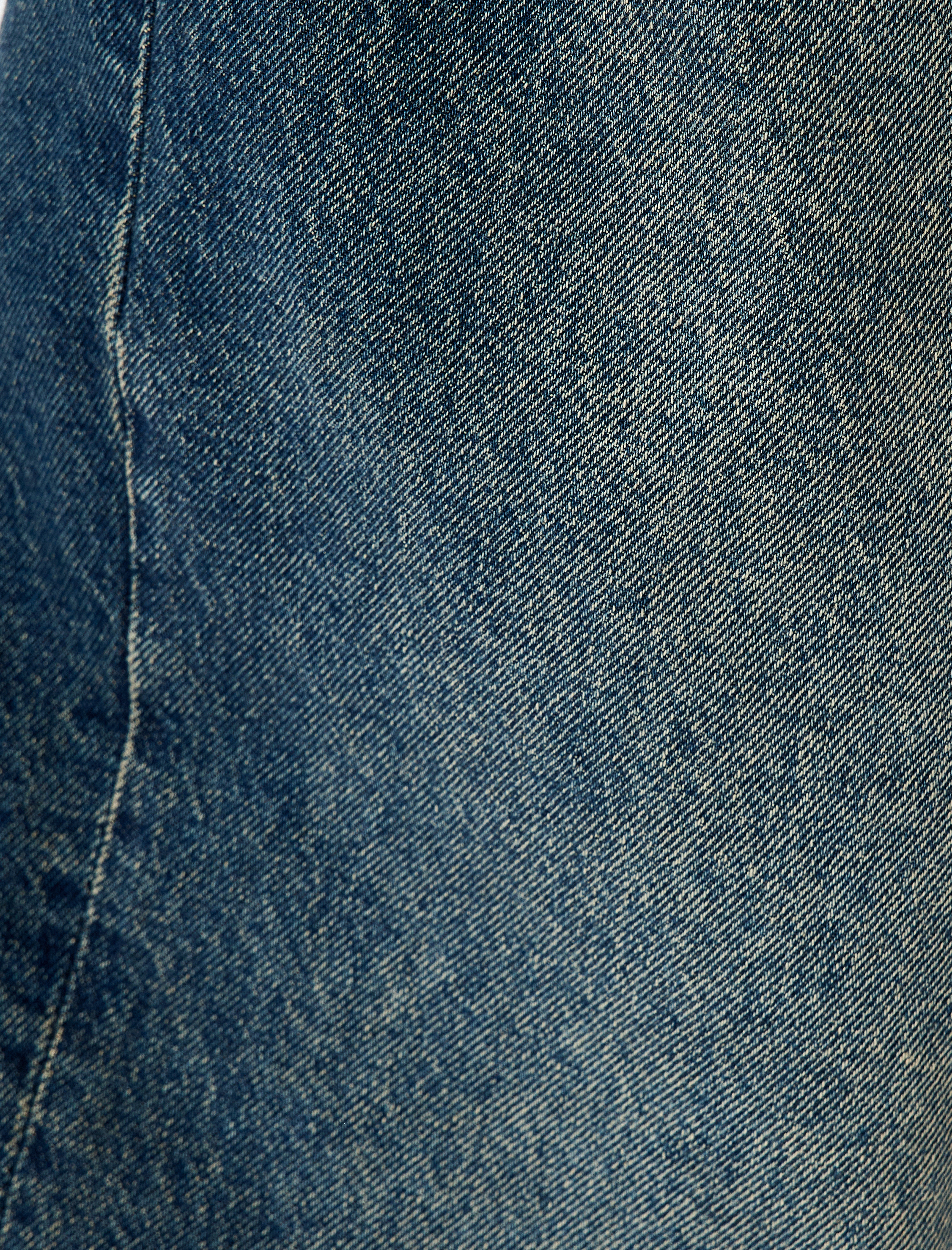   Normal Bel Pamuklu Cep Detaylı Bol Skater Jean Pantolon