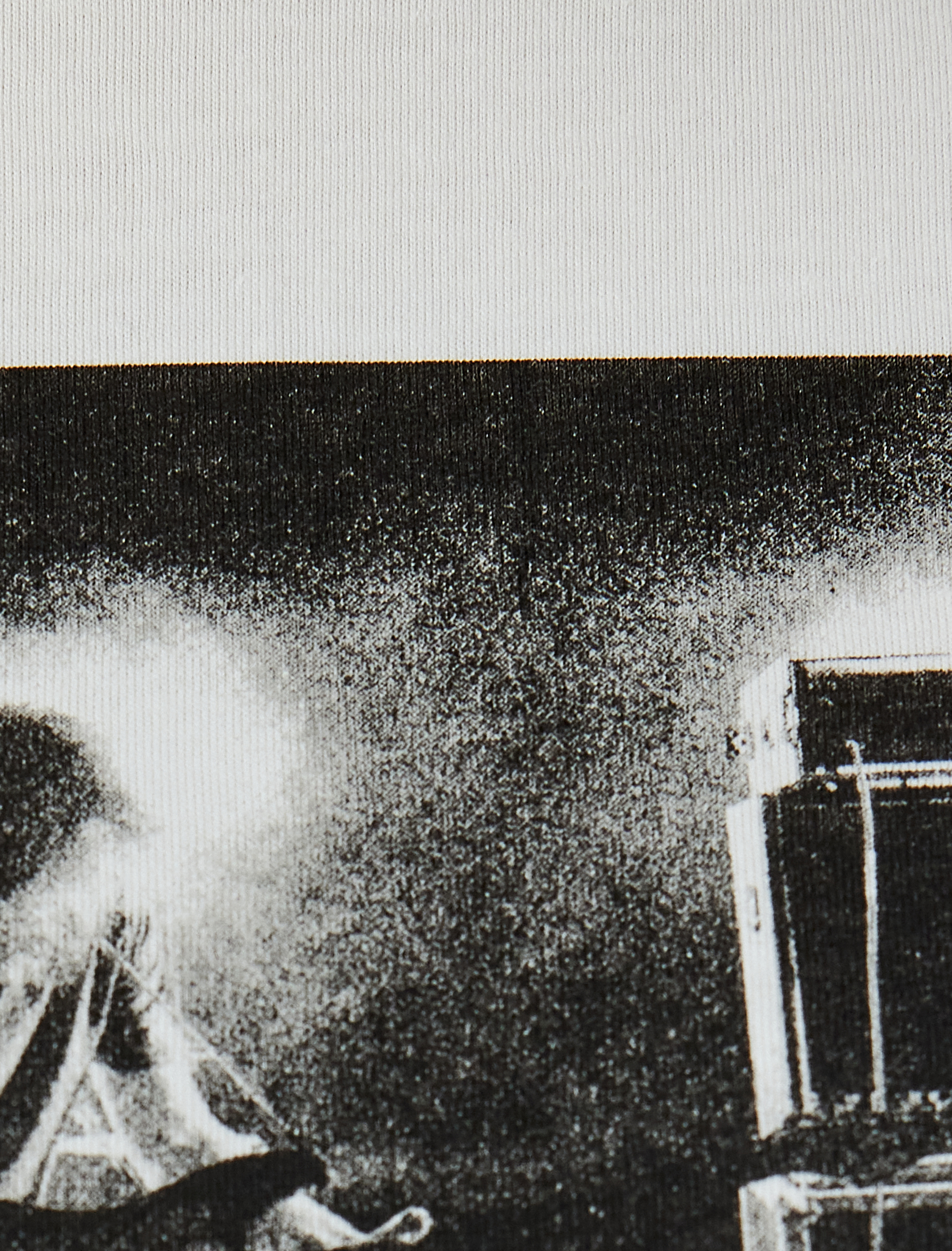   Slogan Baskılı Kısa Kollu Rahat Kalıp Bisiklet Yaka Tişört