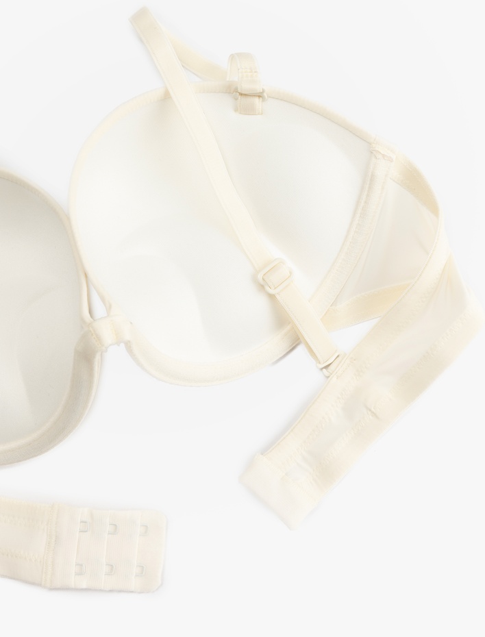  Çıkarılabilir Askılı Ekstra Dolgulu Destekli Sütyen