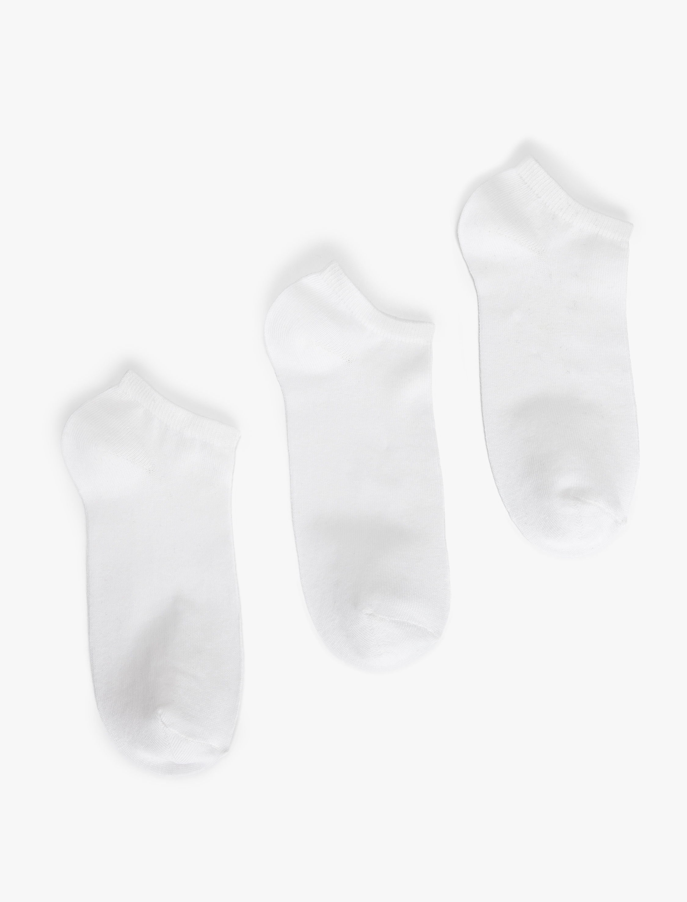  Kadın 3'lü Basic Patik Çorap Seti