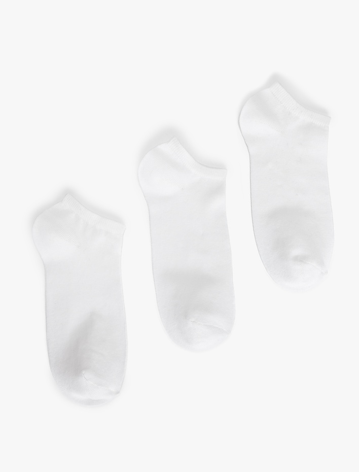 Kadın 3'lü Basic Patik Çorap Seti