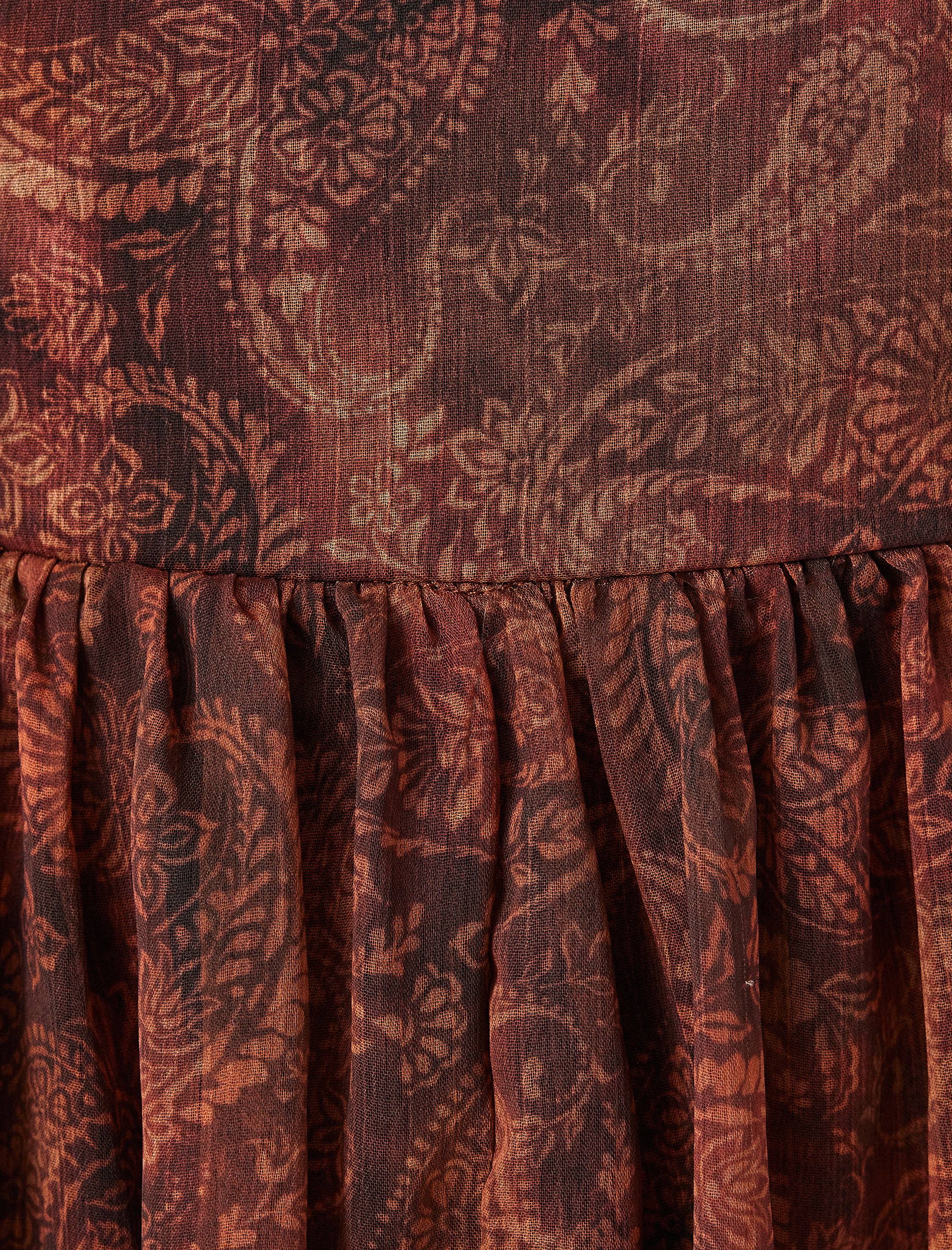   Gipeli Uzun Kollu Balon Kol Katlı Mini Elbise