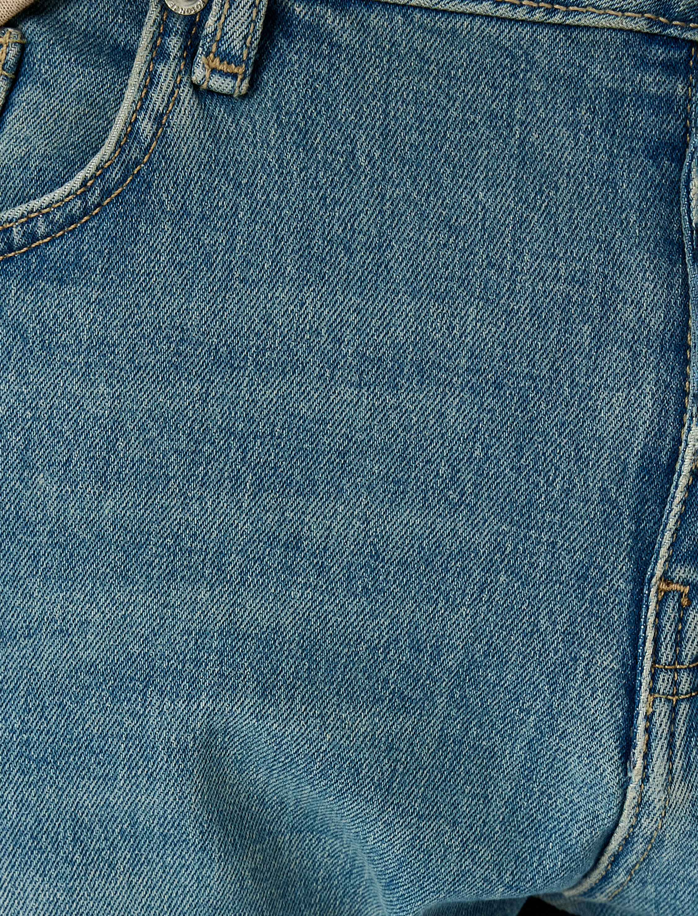   Normal Bel Pamuklu Slim Fit Jean Pantolon - Brad Jean