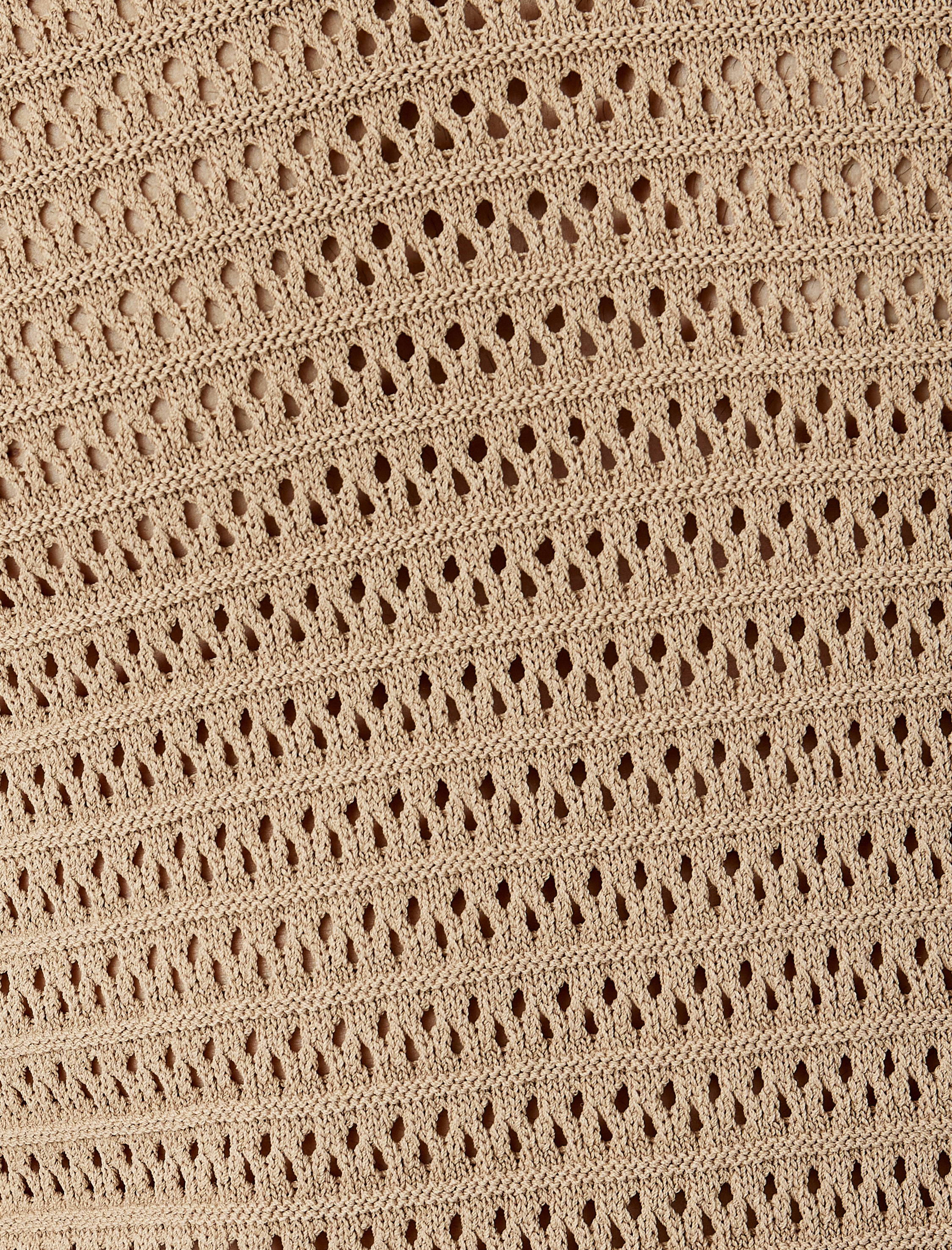   Viskon Karışımlı Polo V Yaka Dokulu Kısa Kollu Triko Tişört