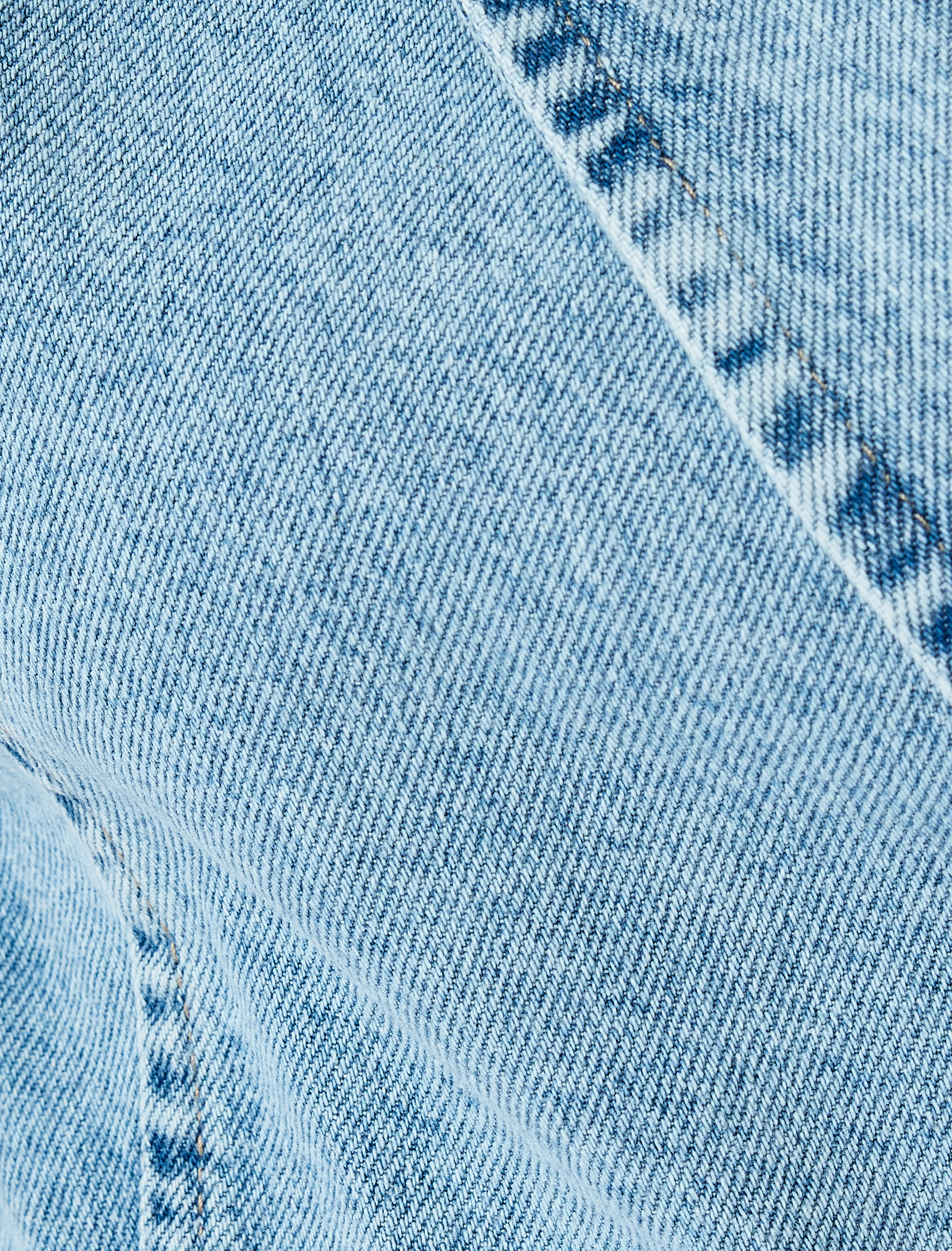   Kolsuz Kruvaze Yaka Crop Denim Düğmeli Yelek